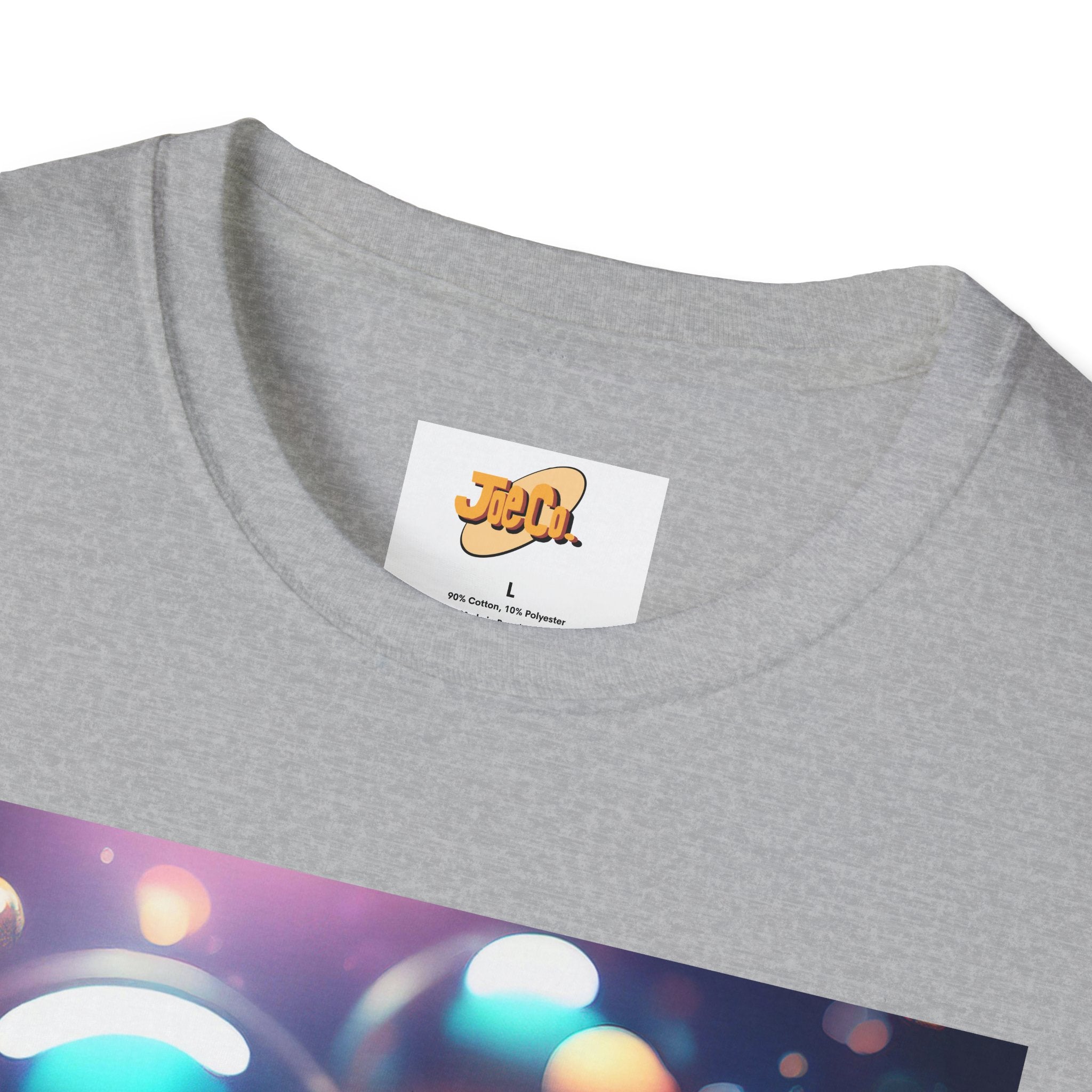 Bubble Galaxy T-Shirt — Colorful 3D Bubble Art Tee