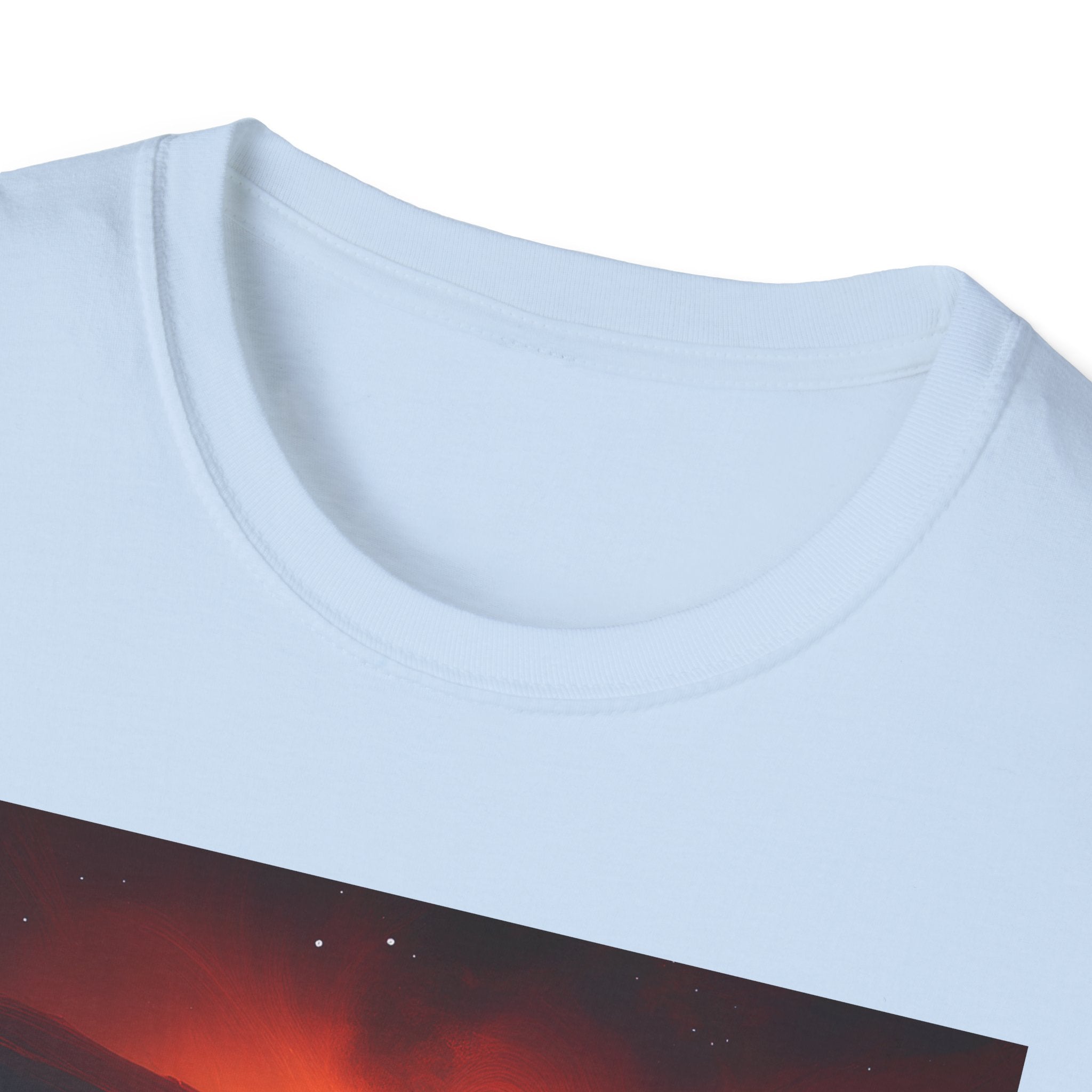 Red Moon Landscape T‑Shirt