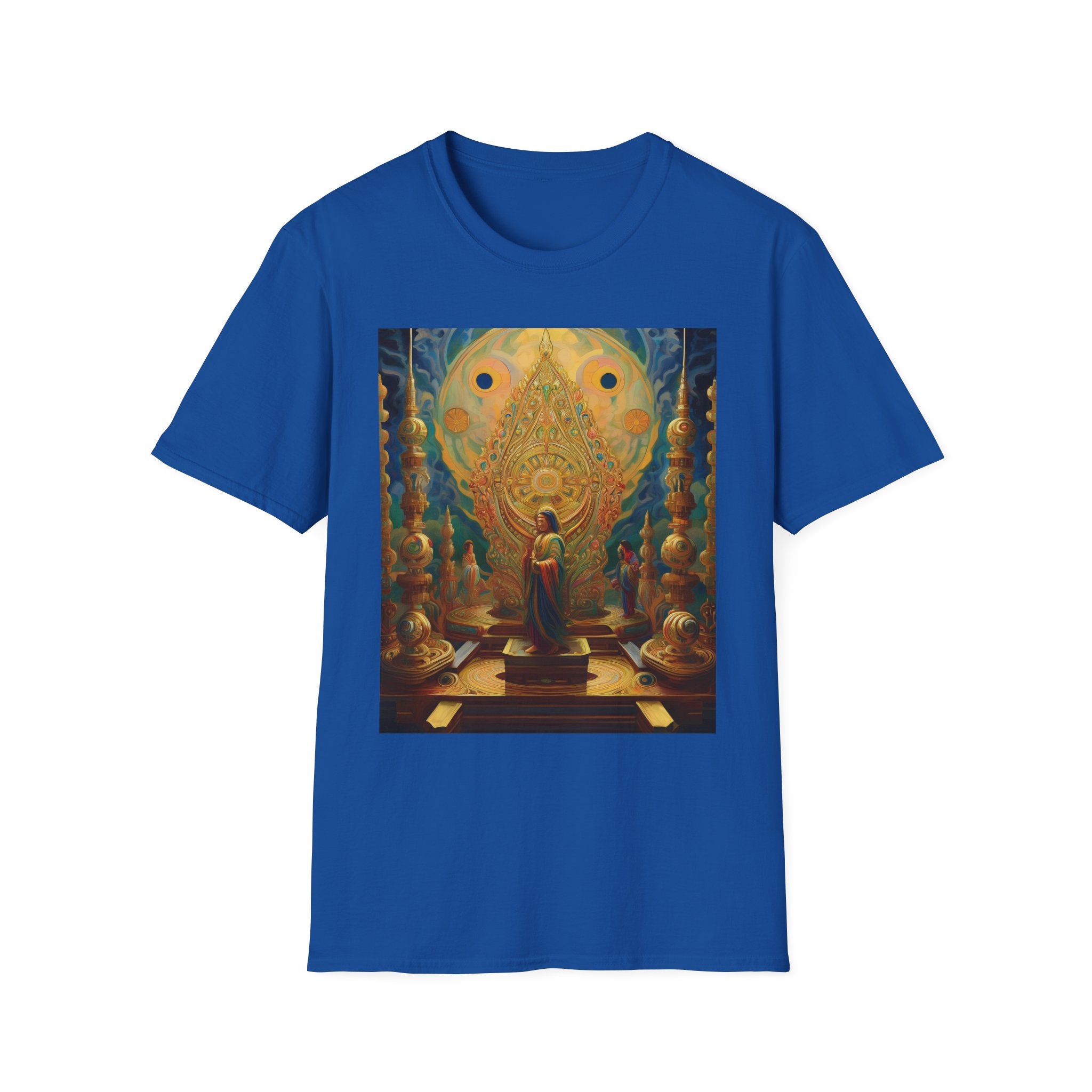 Buddha Sanctuary Art T-Shirt — Meditative Temple Graphic Tee