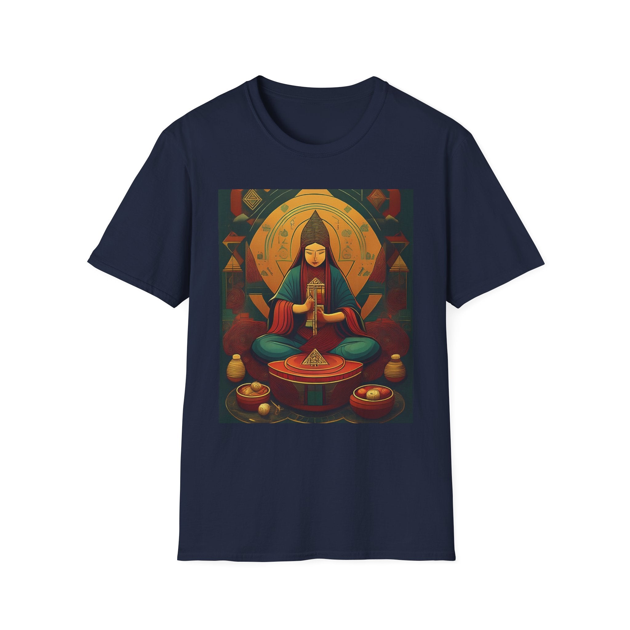 Goddess Ritual T-Shirt — Meditation, Sacred Altar Art Tee