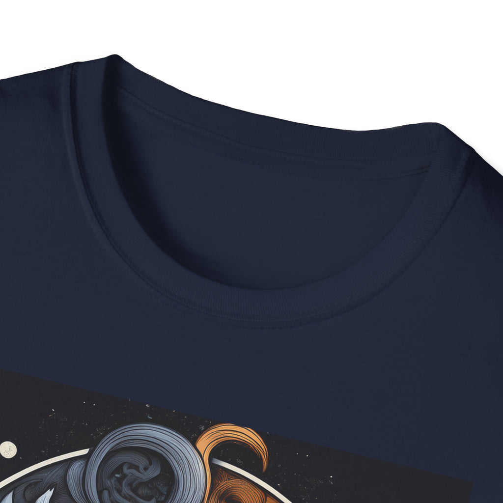 Yin Yang Dragon T-Shirt – Fire & Ice Balance Graphic Tee
