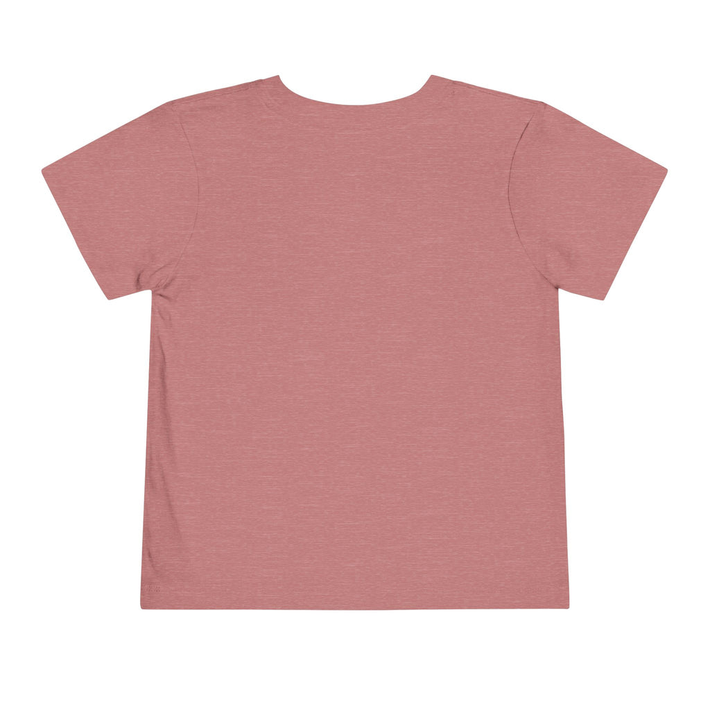 Easter Bunny Toddler Tee — Cute Bunny with Eggs Graphic Shirt