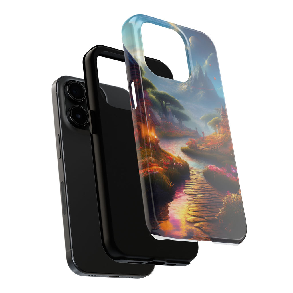 Tough Phone Case — Enchanted Pathway Fantasy Landscape