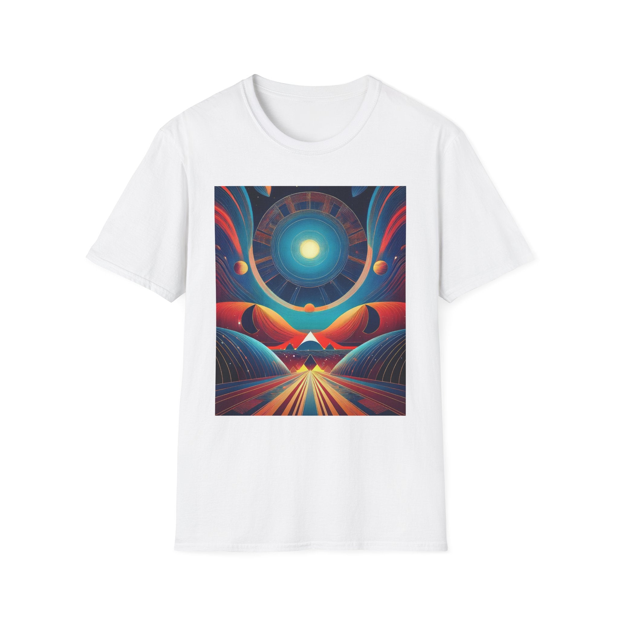 Psychedelic Cosmic Sunset T-Shirt