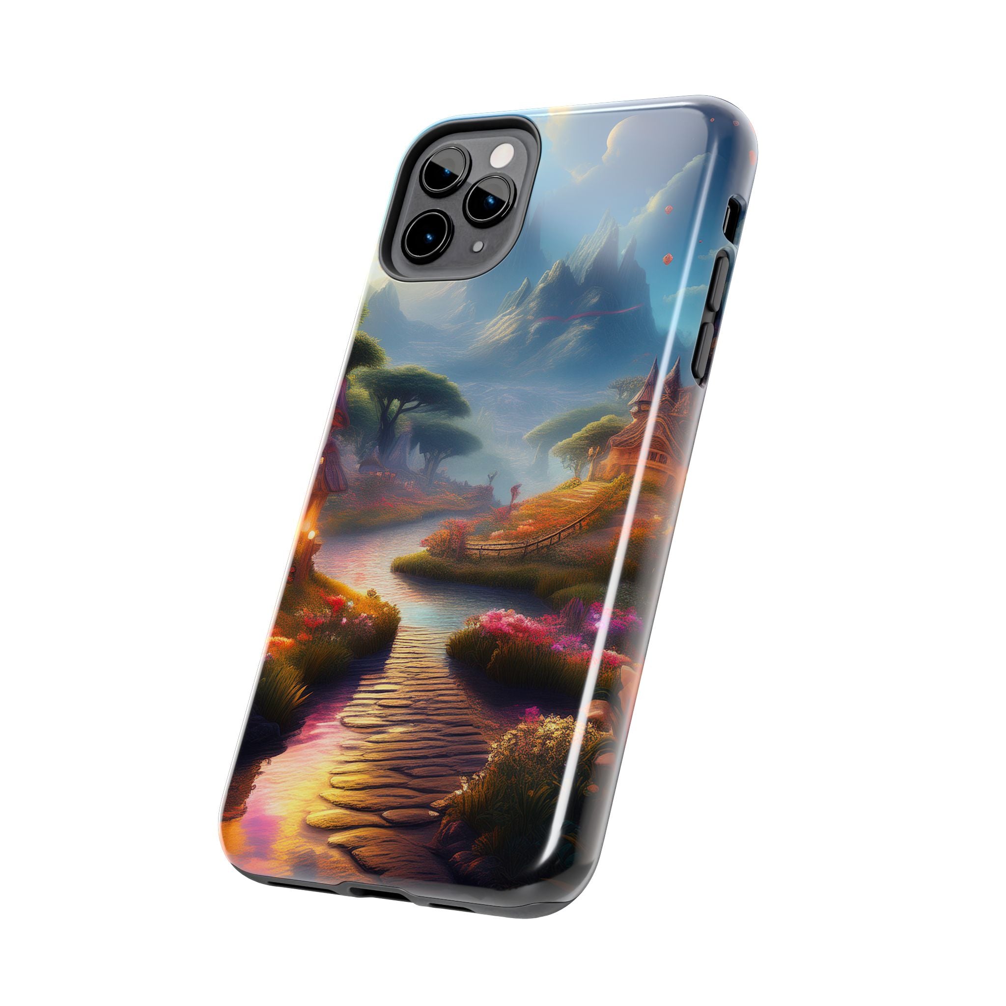 Tough Phone Case — Enchanted Pathway Fantasy Landscape