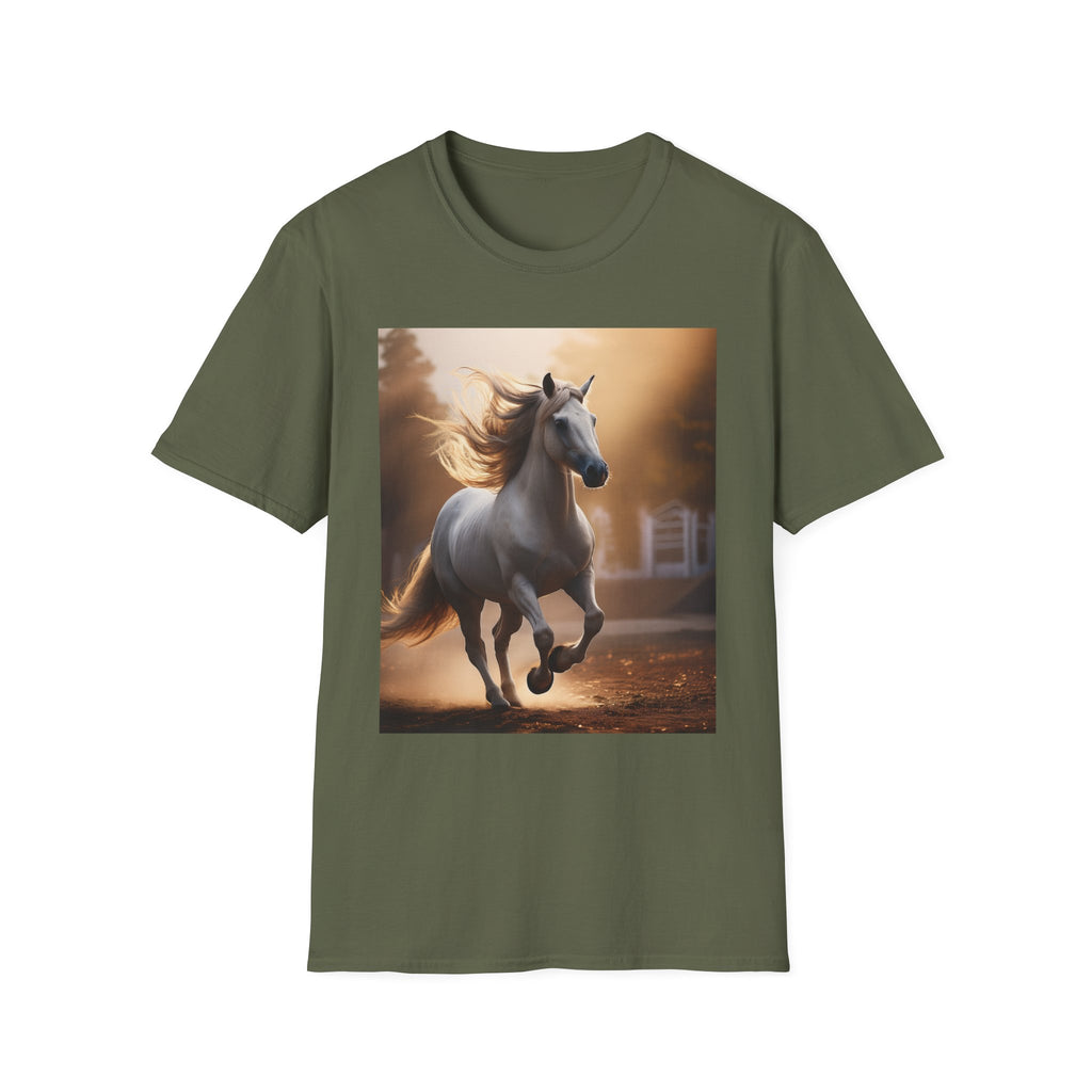 Sunlit Stallion Graphic T-Shirt
