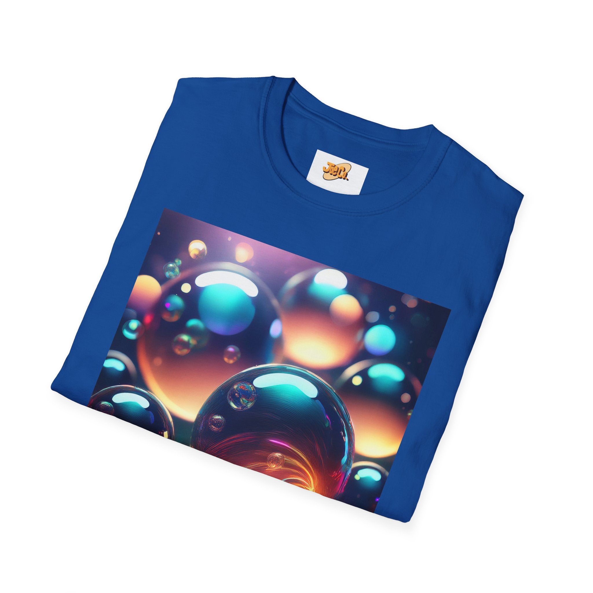 Bubble Galaxy T-Shirt — Colorful 3D Bubble Art Tee