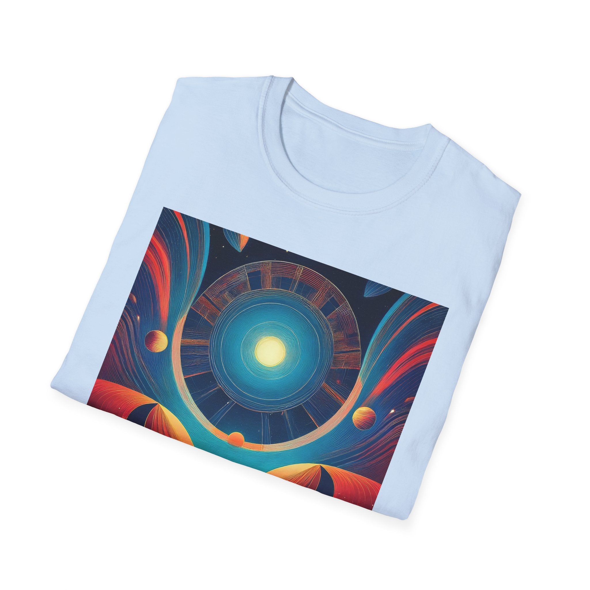 Psychedelic Cosmic Sunset T-Shirt