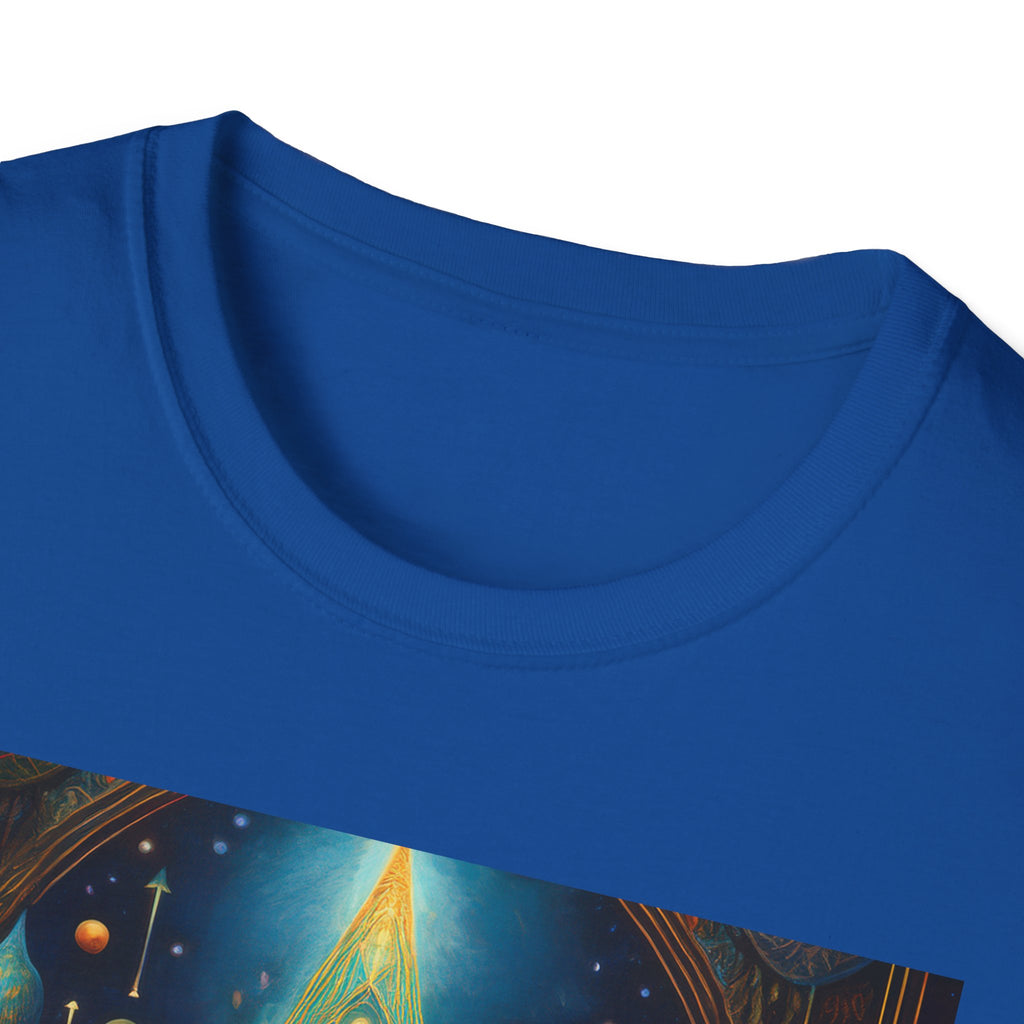 Mystic Sun Pyramid Graphic T-Shirt