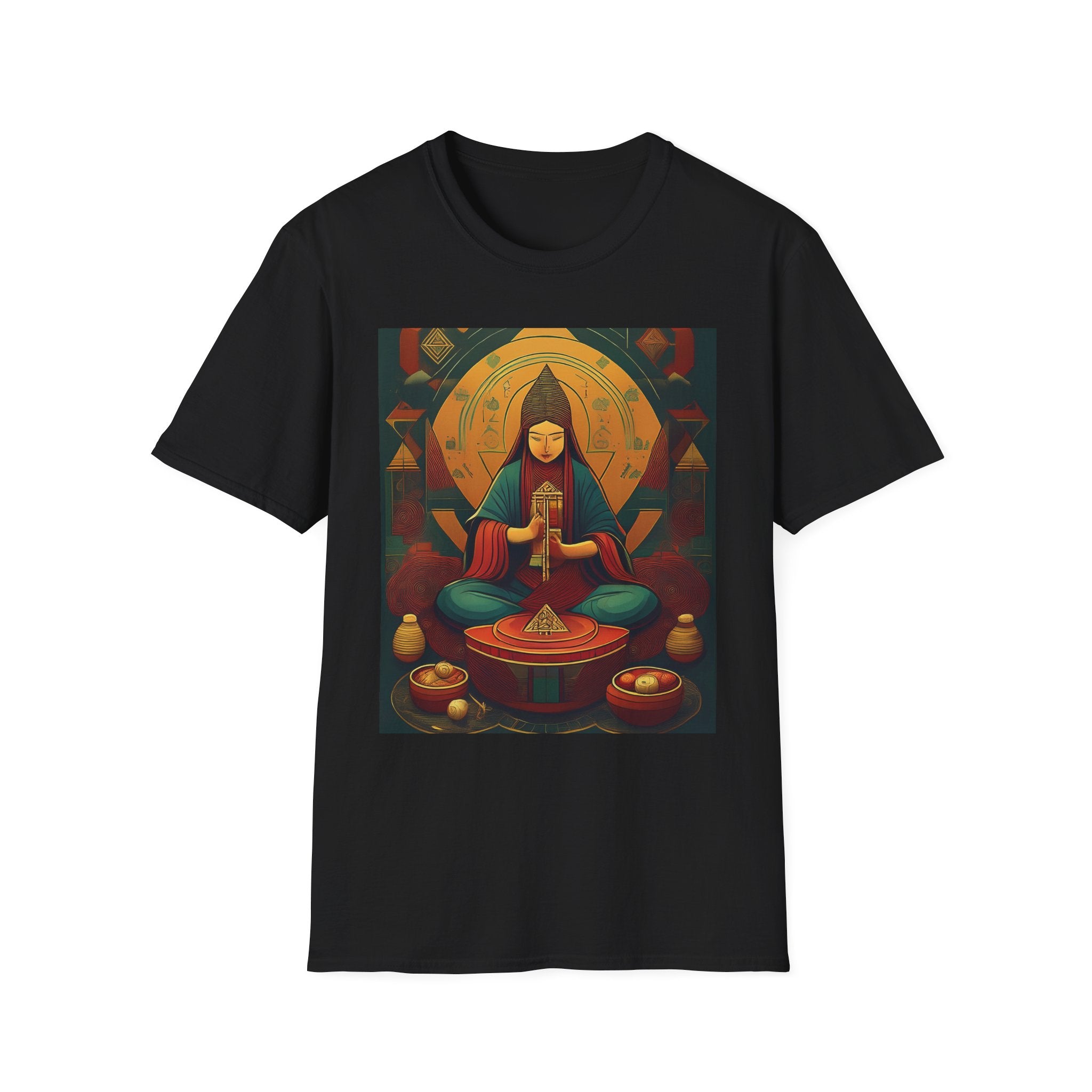 Goddess Ritual T-Shirt — Meditation, Sacred Altar Art Tee