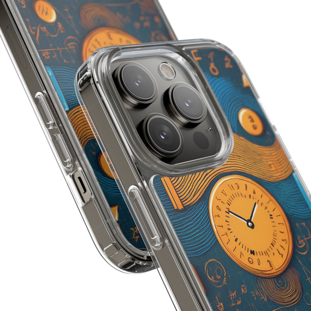 Clear Case — Abstract Clockwork Design Phone Case