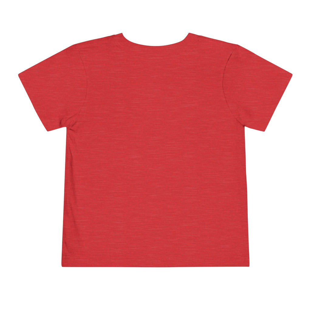 Easter Bunny Toddler Tee — Cute Bunny with Eggs Graphic Shirt