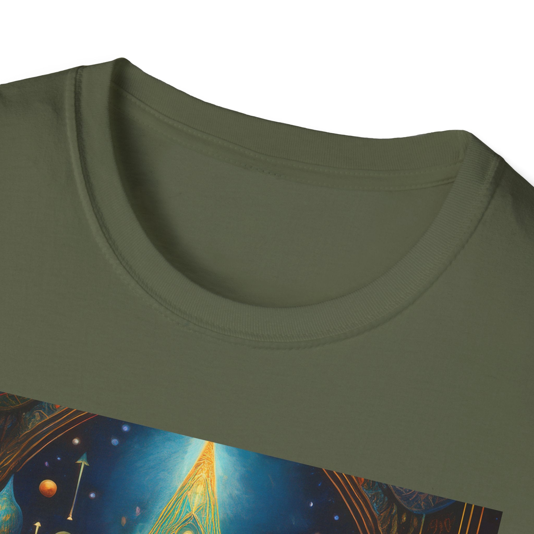 Mystic Sun Pyramid Graphic T-Shirt