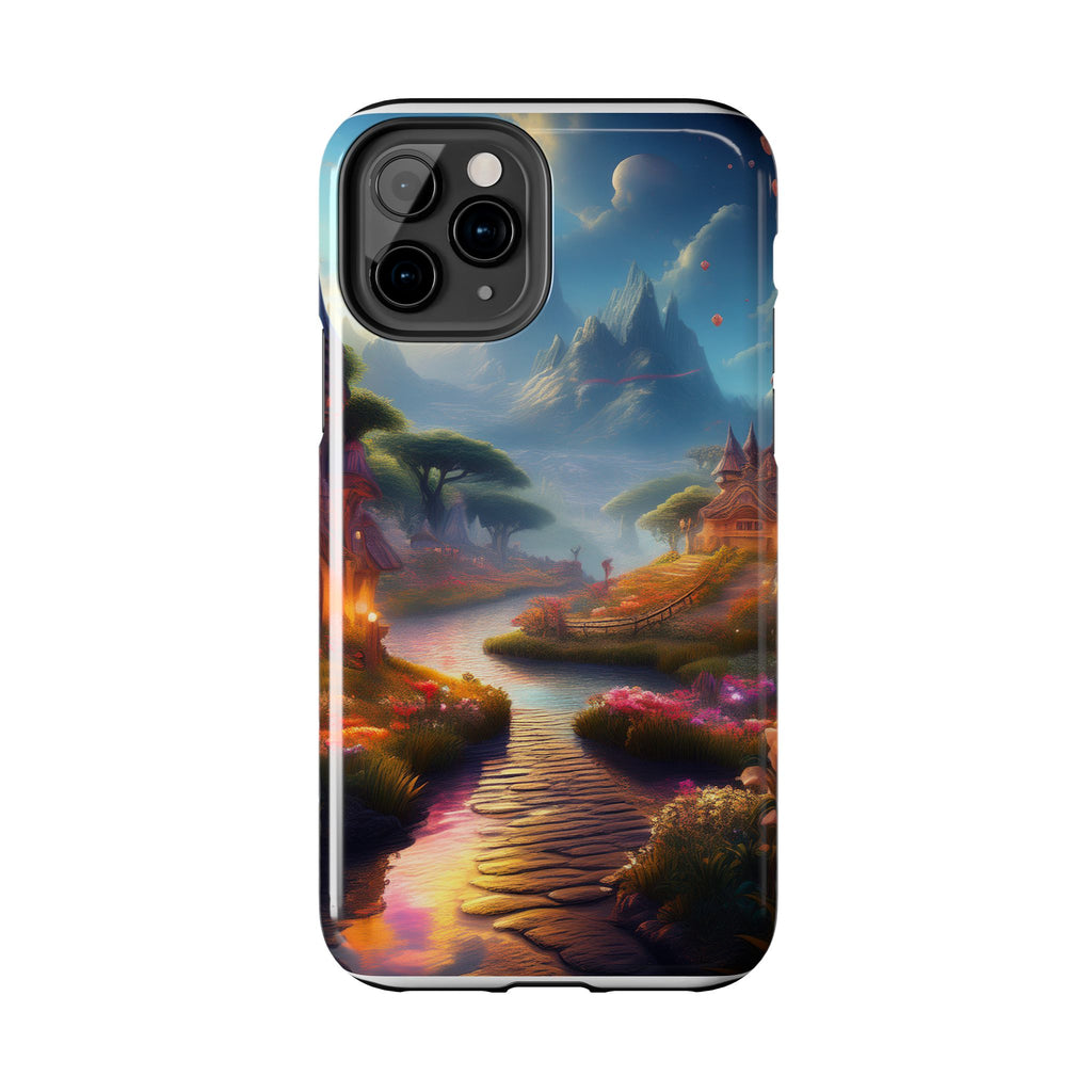 Tough Phone Case — Enchanted Pathway Fantasy Landscape
