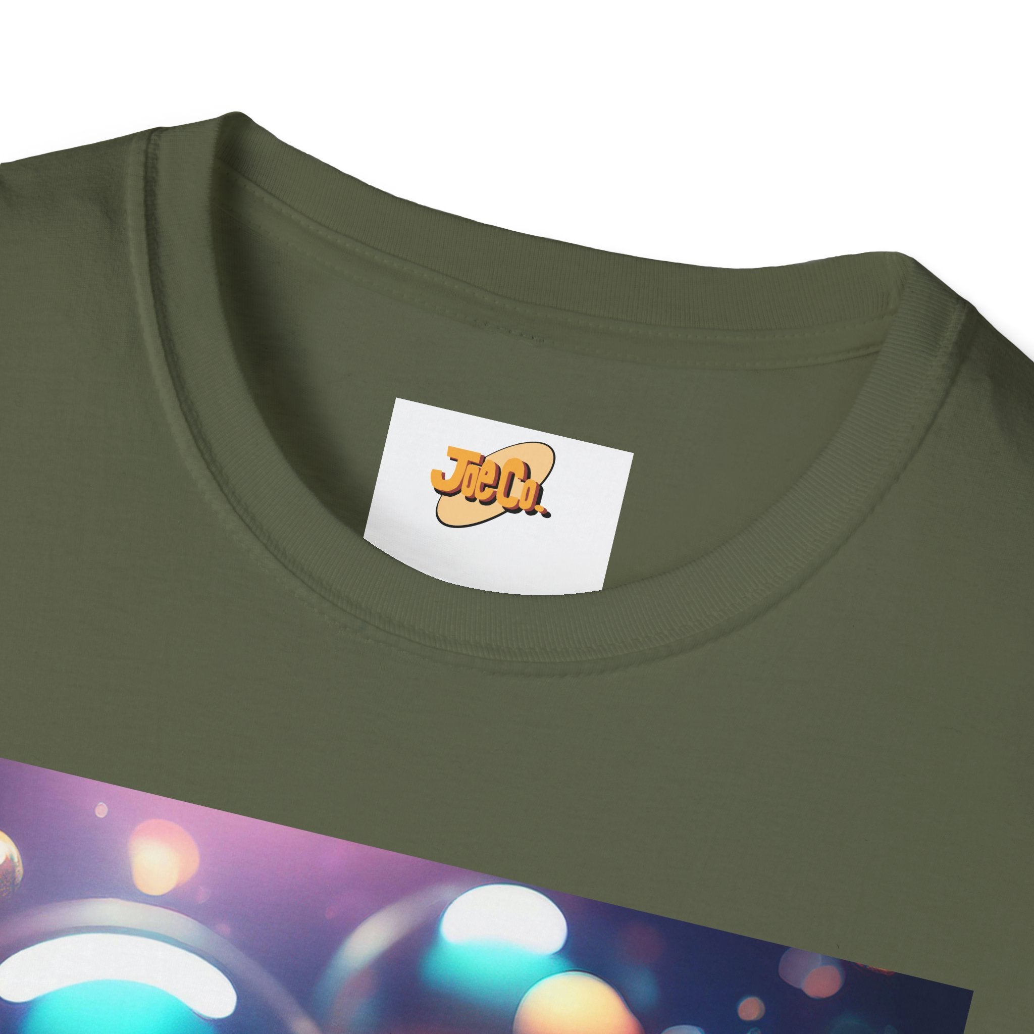 Bubble Galaxy T-Shirt — Colorful 3D Bubble Art Tee