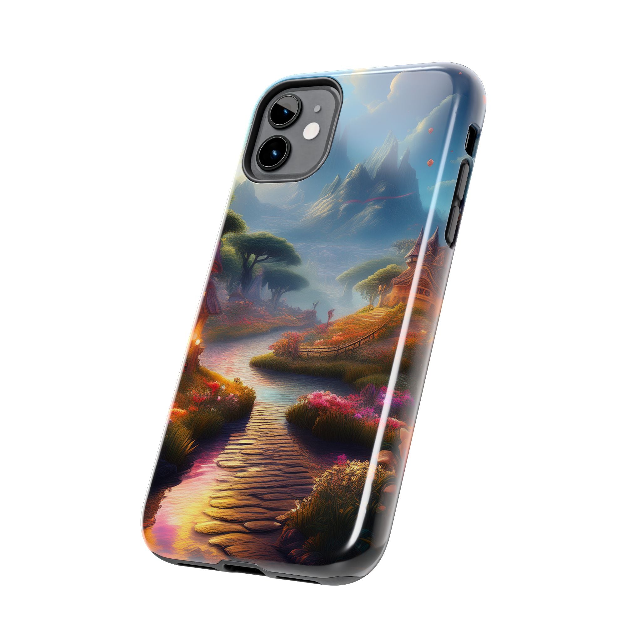 Tough Phone Case — Enchanted Pathway Fantasy Landscape