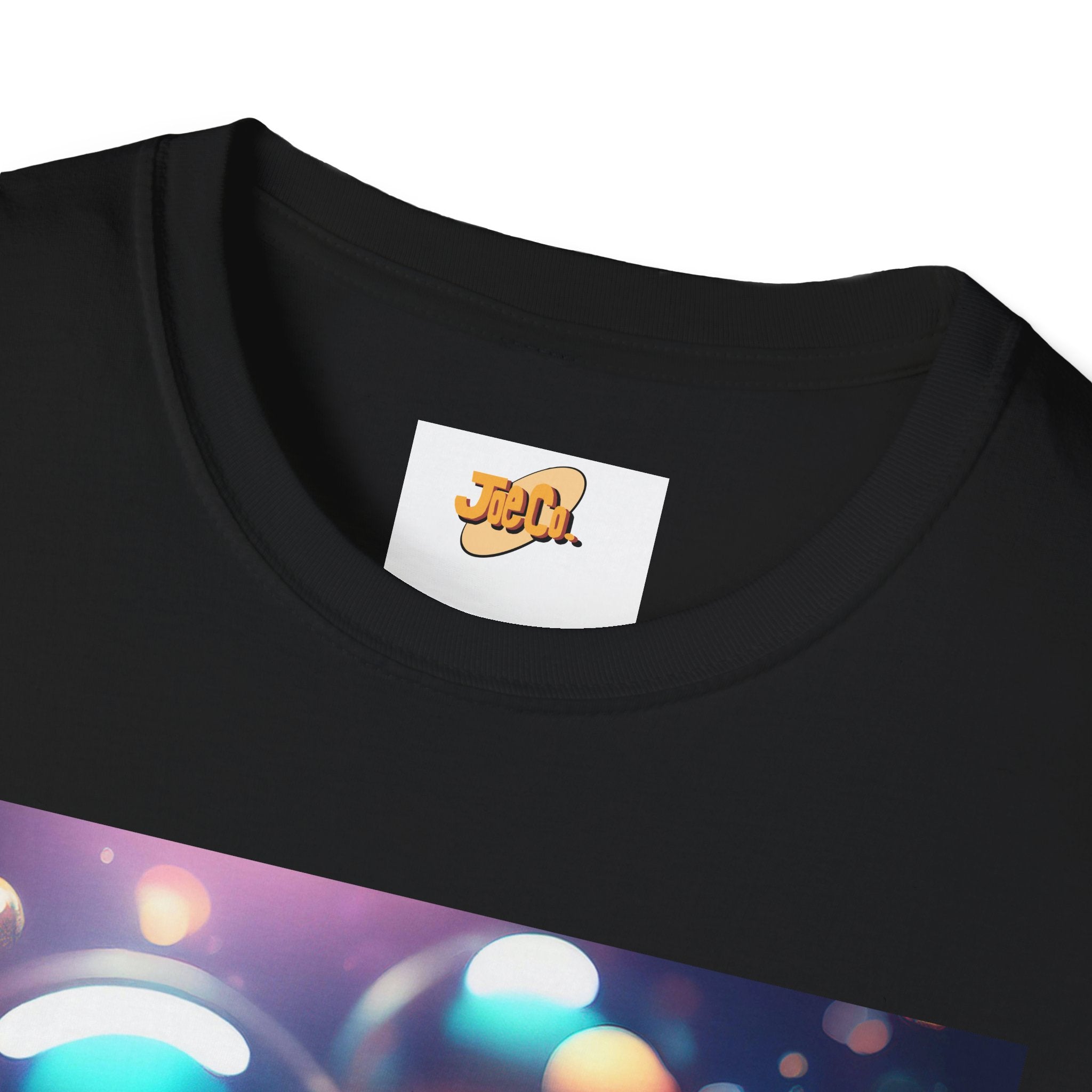 Bubble Galaxy T-Shirt — Colorful 3D Bubble Art Tee