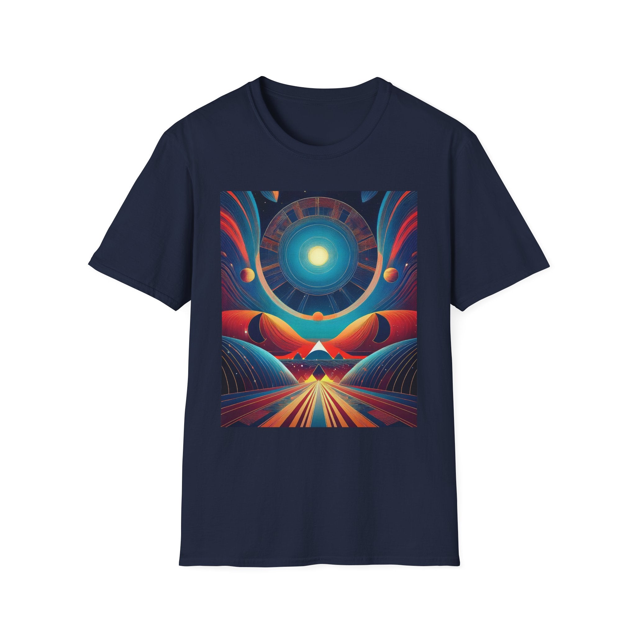 Psychedelic Cosmic Sunset T-Shirt