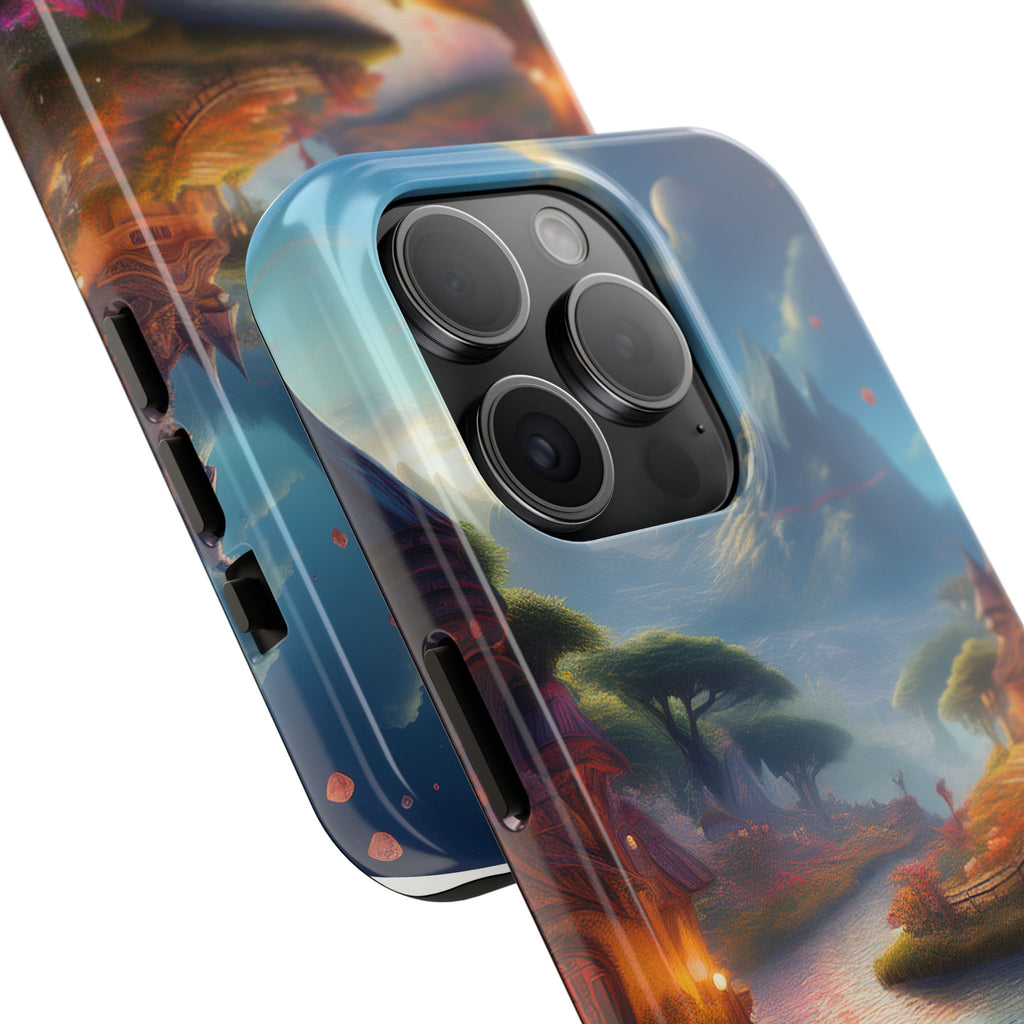 Tough Phone Case — Enchanted Pathway Fantasy Landscape