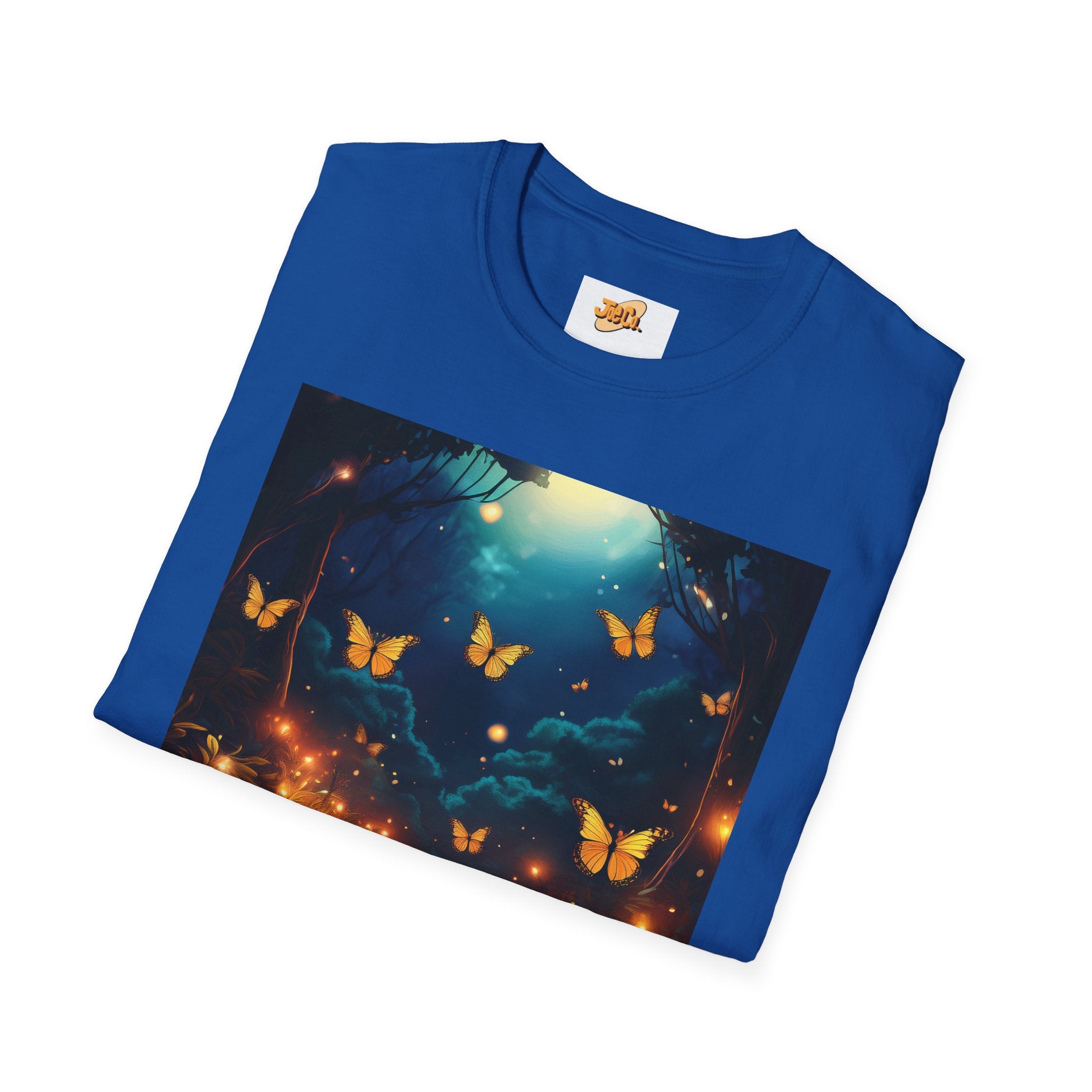 Butterfly Night T-Shirt — Enchanted Forest Glow Tee