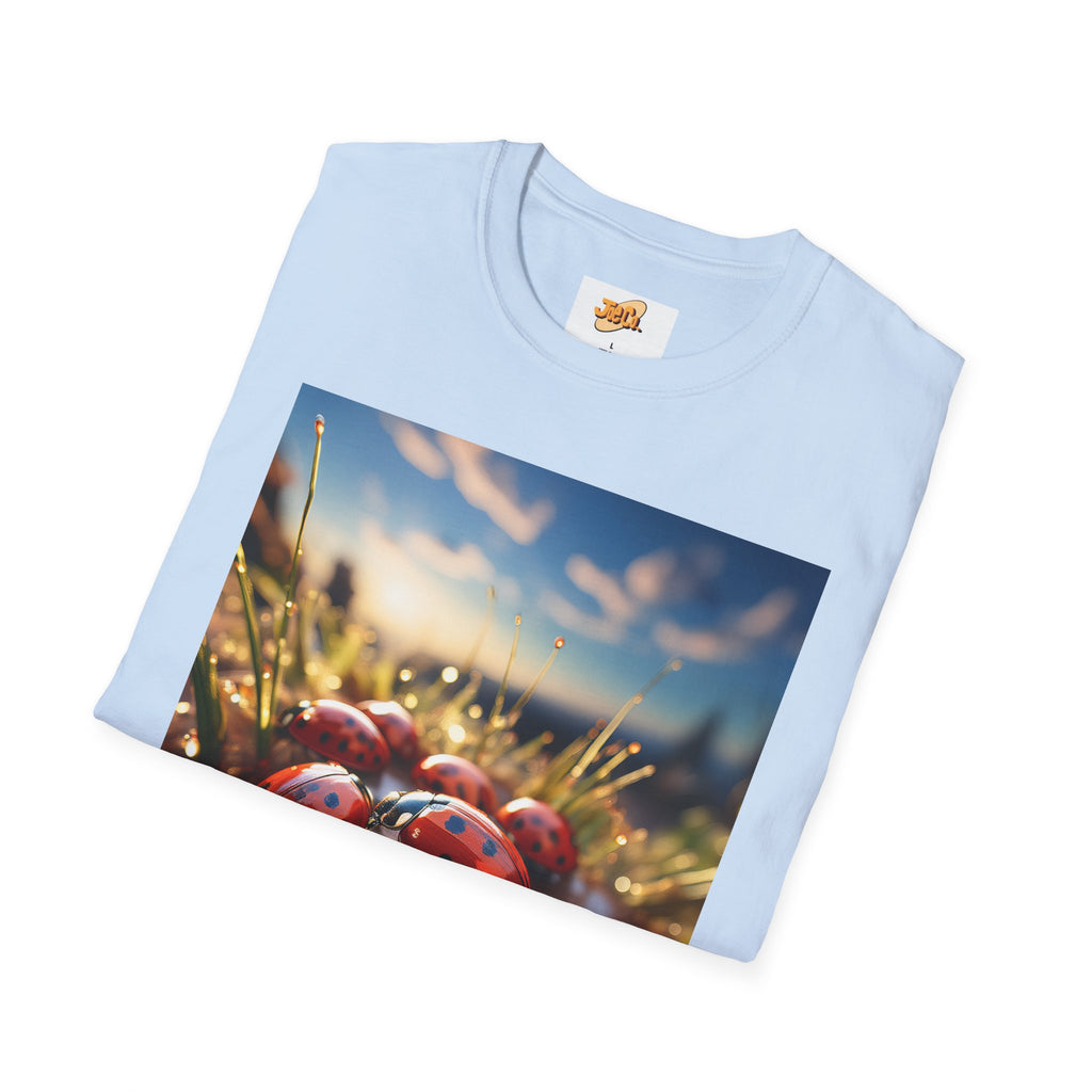 Ladybug Photo T-Shirt — Charming Nature Graphic Tee