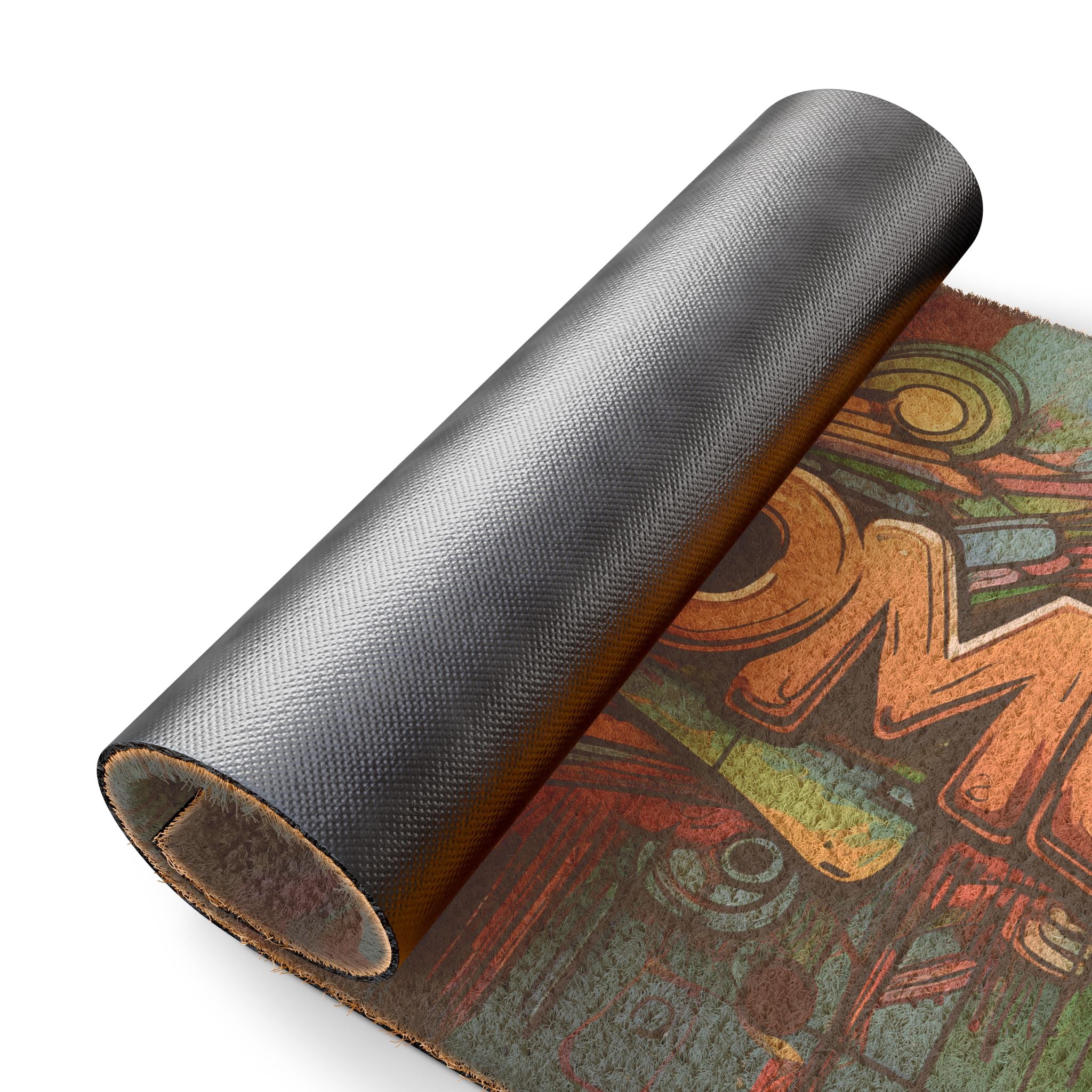 Welcome Graffiti Doormat — Colorful Urban Entryway Mat
