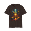 Mystic Sun Pyramid Graphic T-Shirt