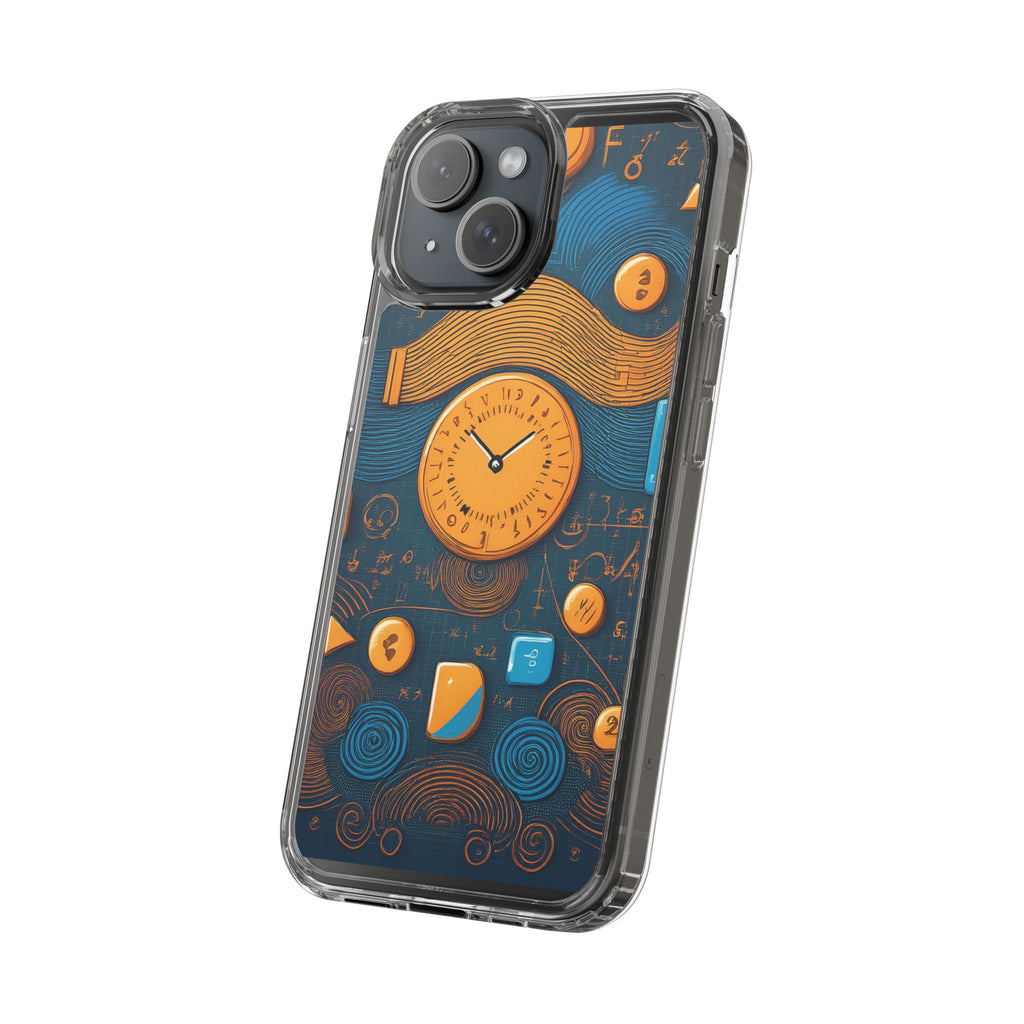 Clear Case — Abstract Clockwork Design Phone Case