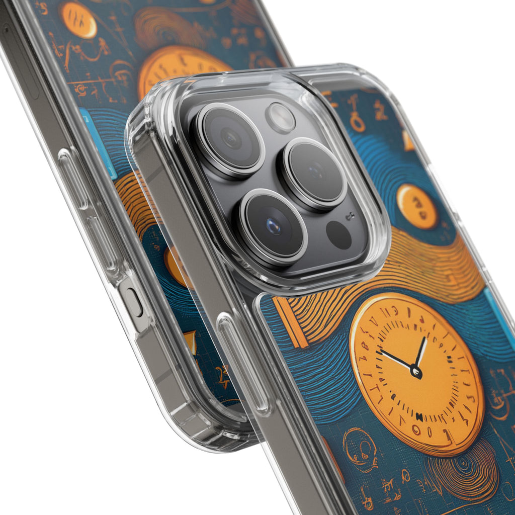 Clear Case — Abstract Clockwork Design Phone Case
