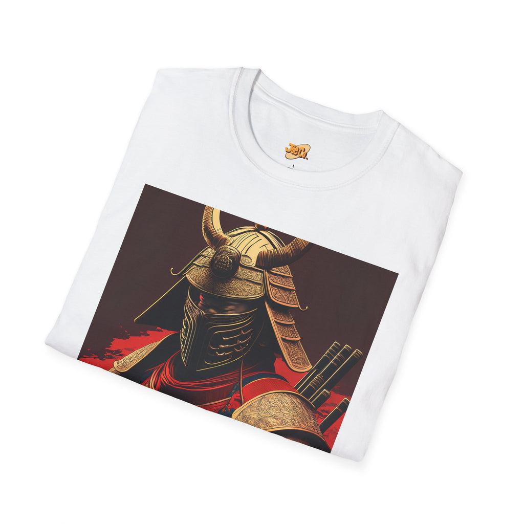 Samurai Warrior T-Shirt — Vintage Armored Ronin Graphic Tee