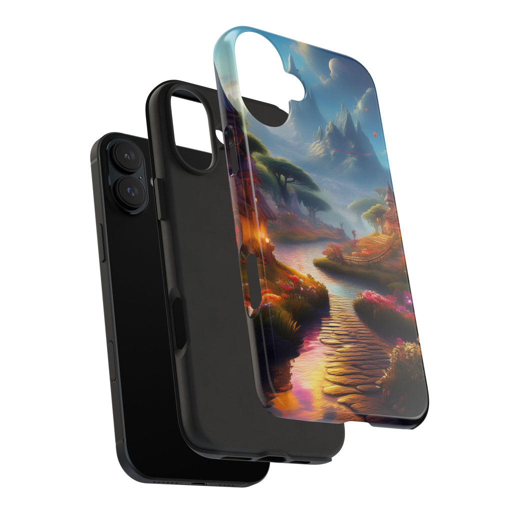 Tough Phone Case — Enchanted Pathway Fantasy Landscape