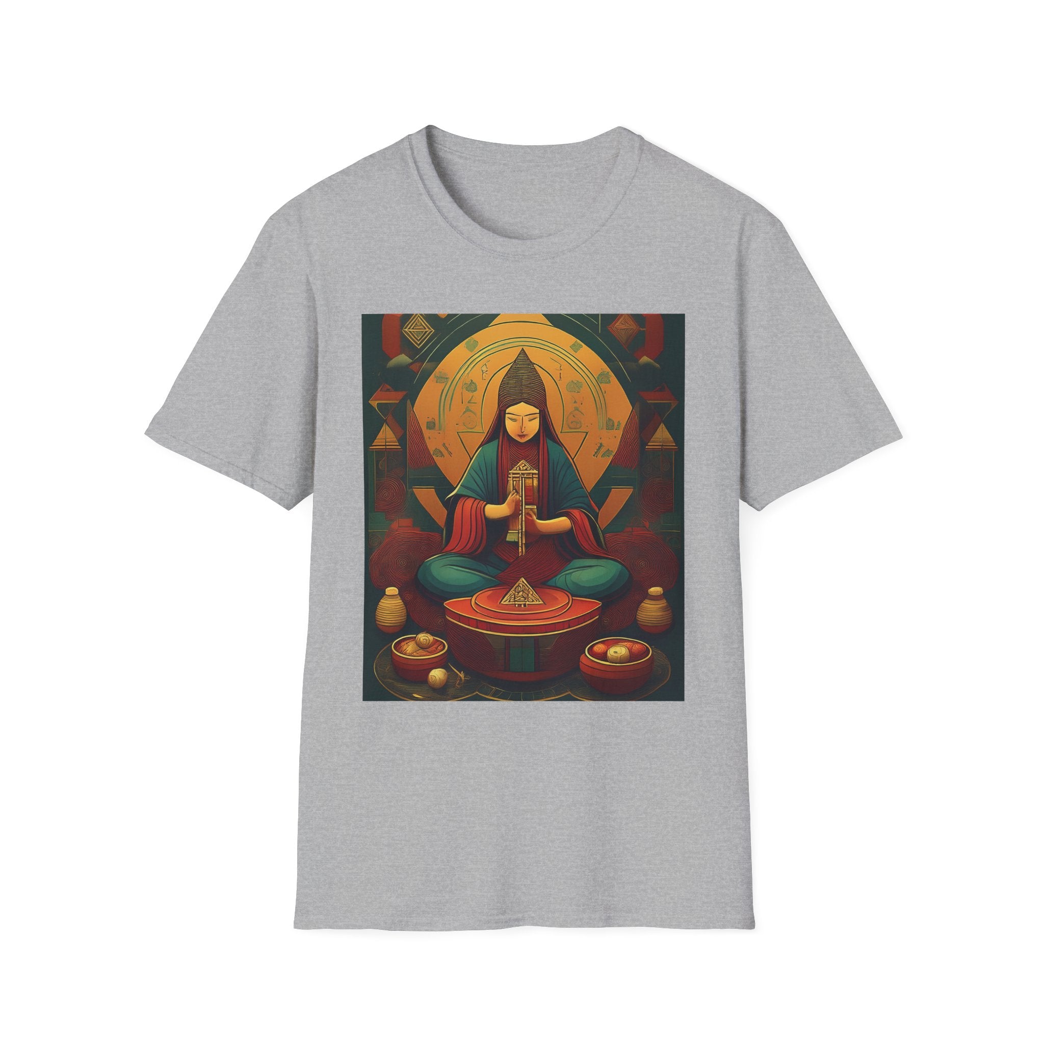 Goddess Ritual T-Shirt — Meditation, Sacred Altar Art Tee