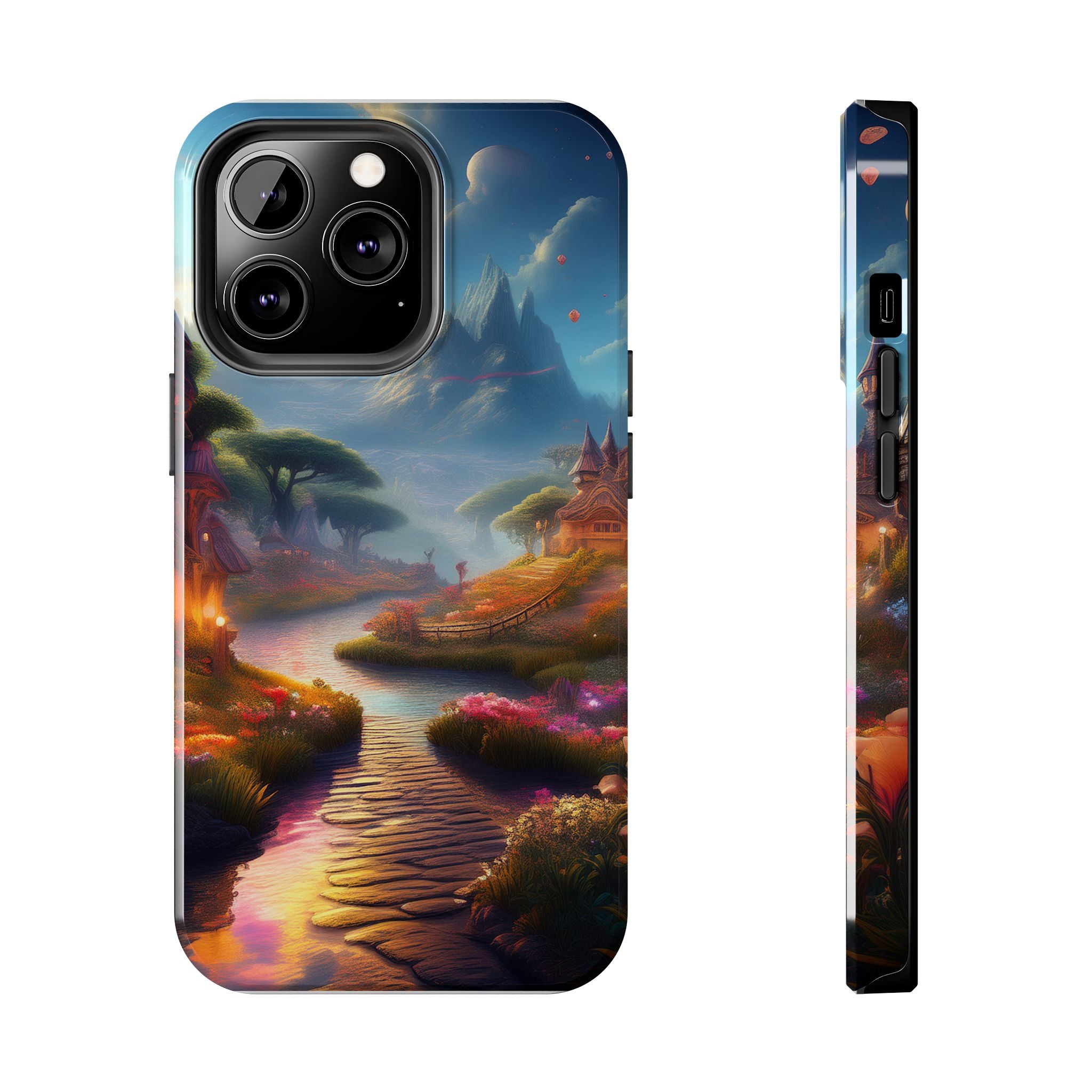 Tough Phone Case — Enchanted Pathway Fantasy Landscape
