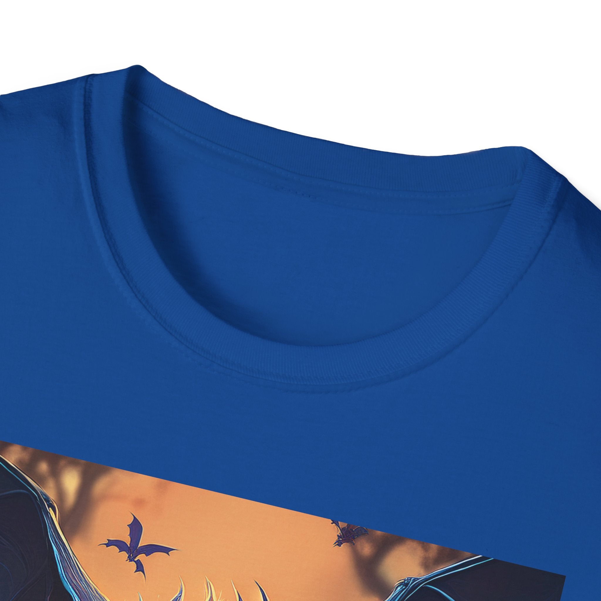 Halloween Demon Bat T-Shirt — Spooky Glowing Monster Tee