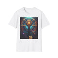Mystic Golden Key T-Shirt — Fantasy Steampunk Key Art Tee