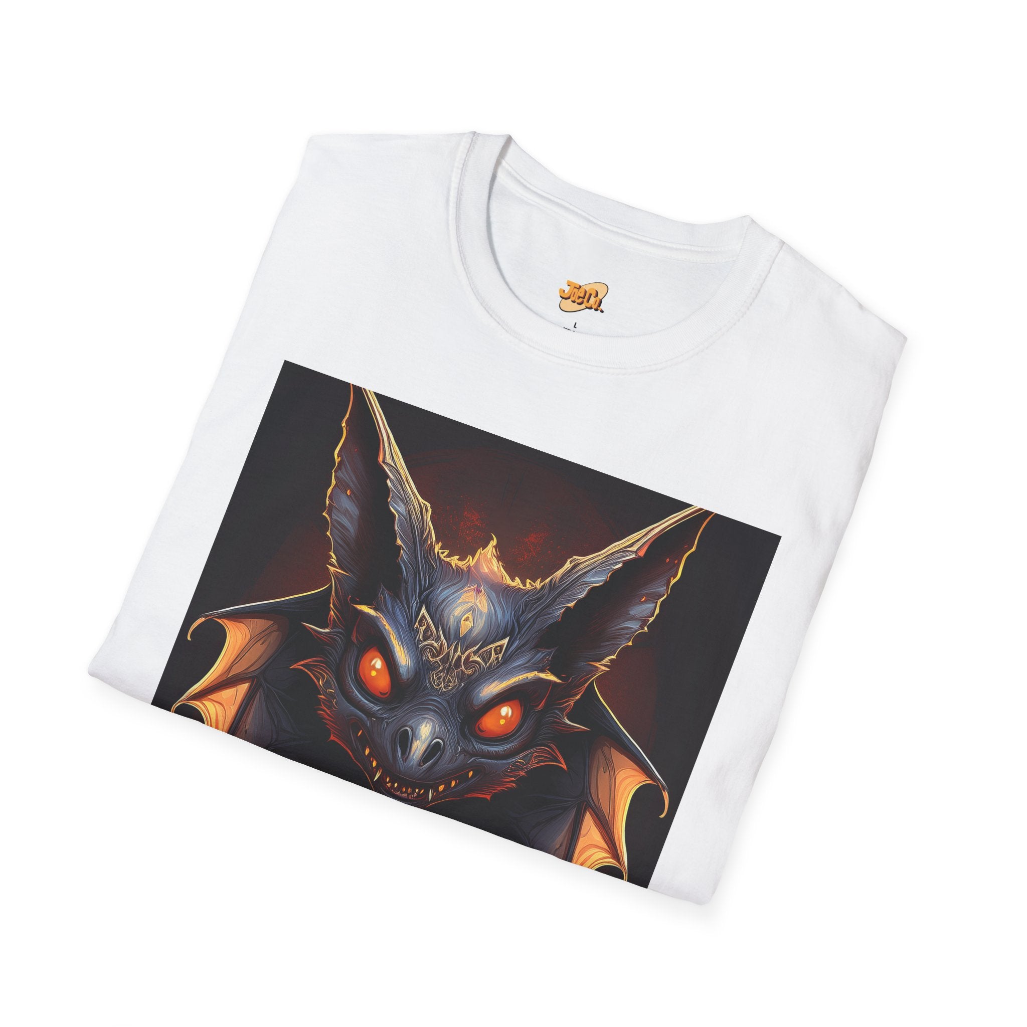 Demonic Bat Illustration T-Shirt