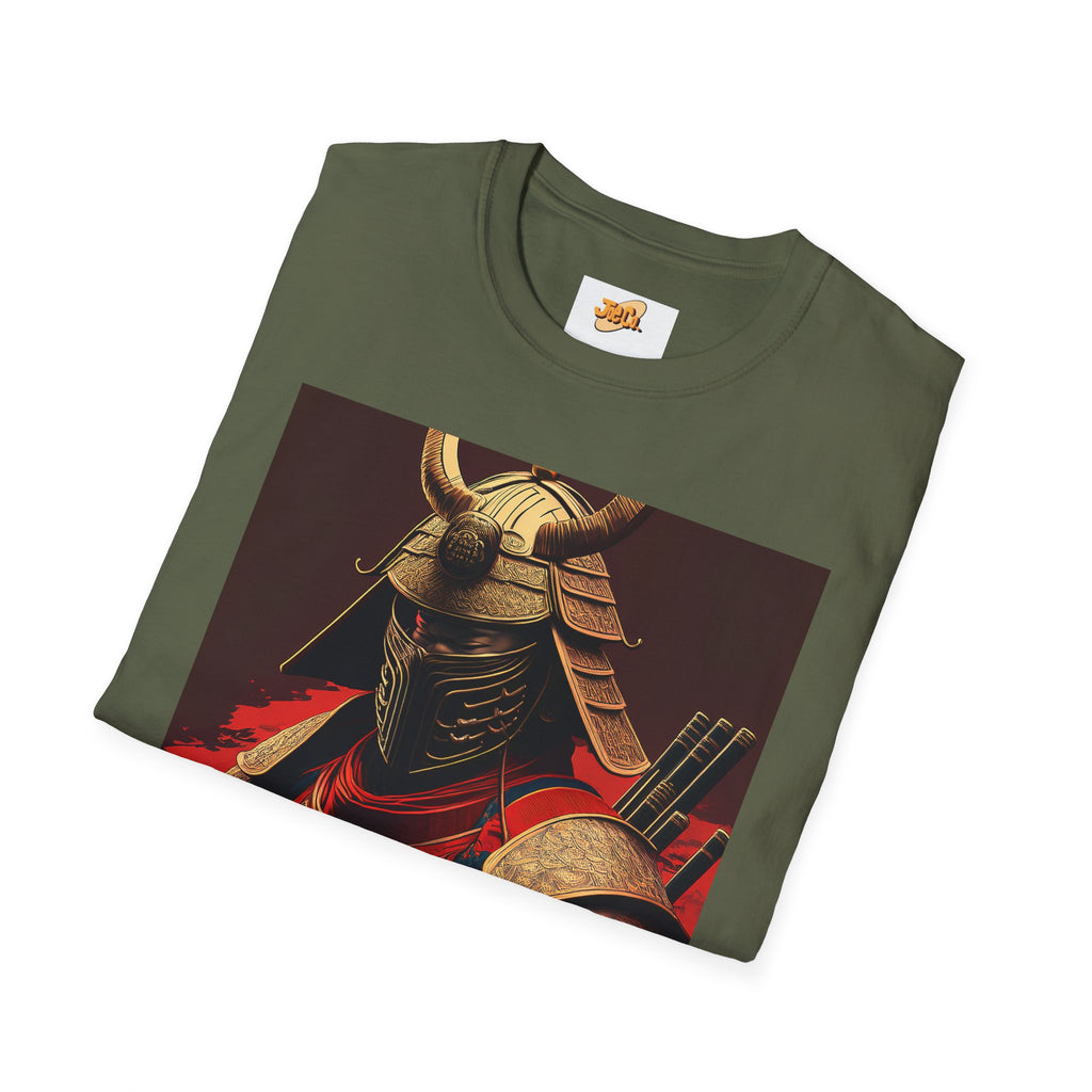 Samurai Warrior T-Shirt — Vintage Armored Ronin Graphic Tee