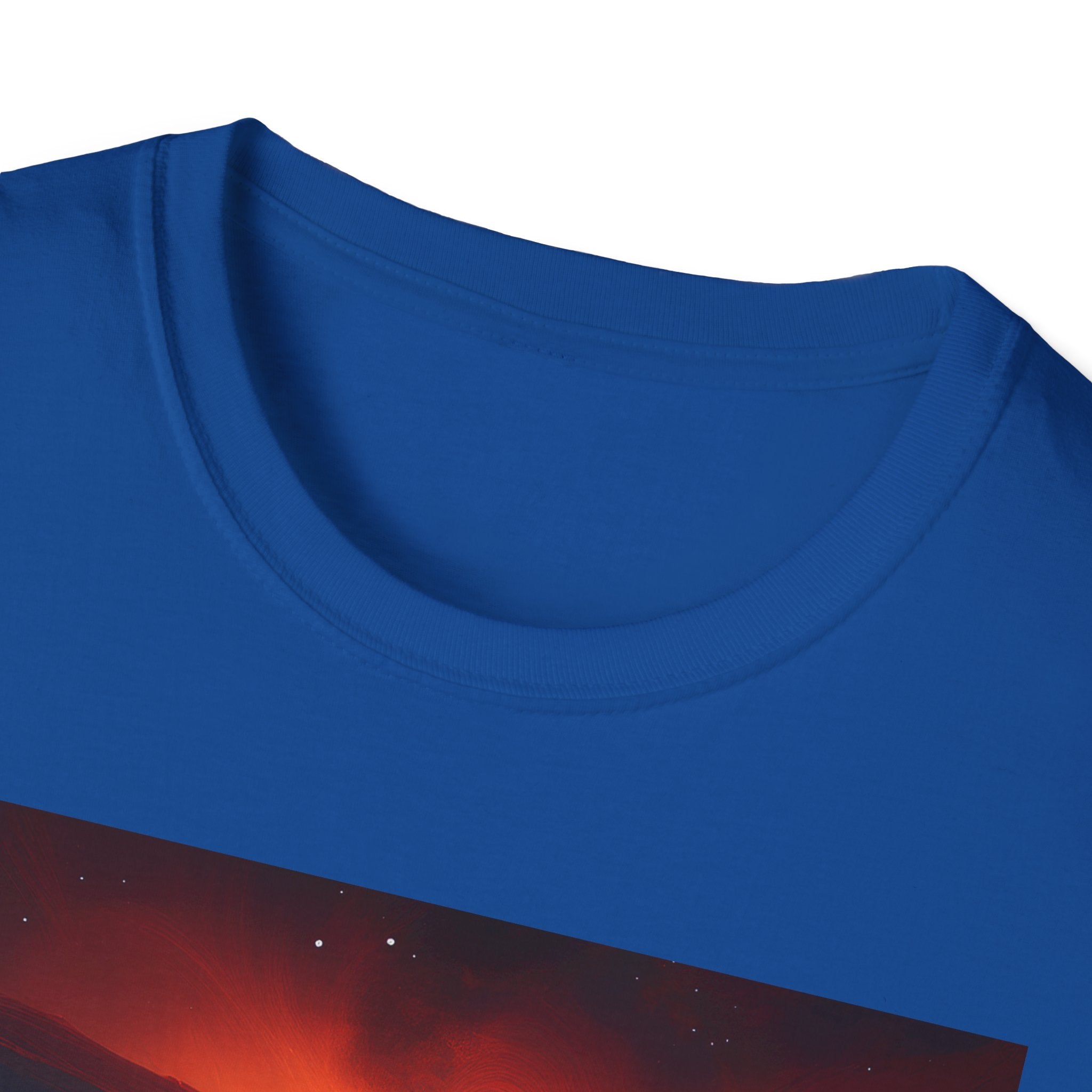 Red Moon Landscape T‑Shirt