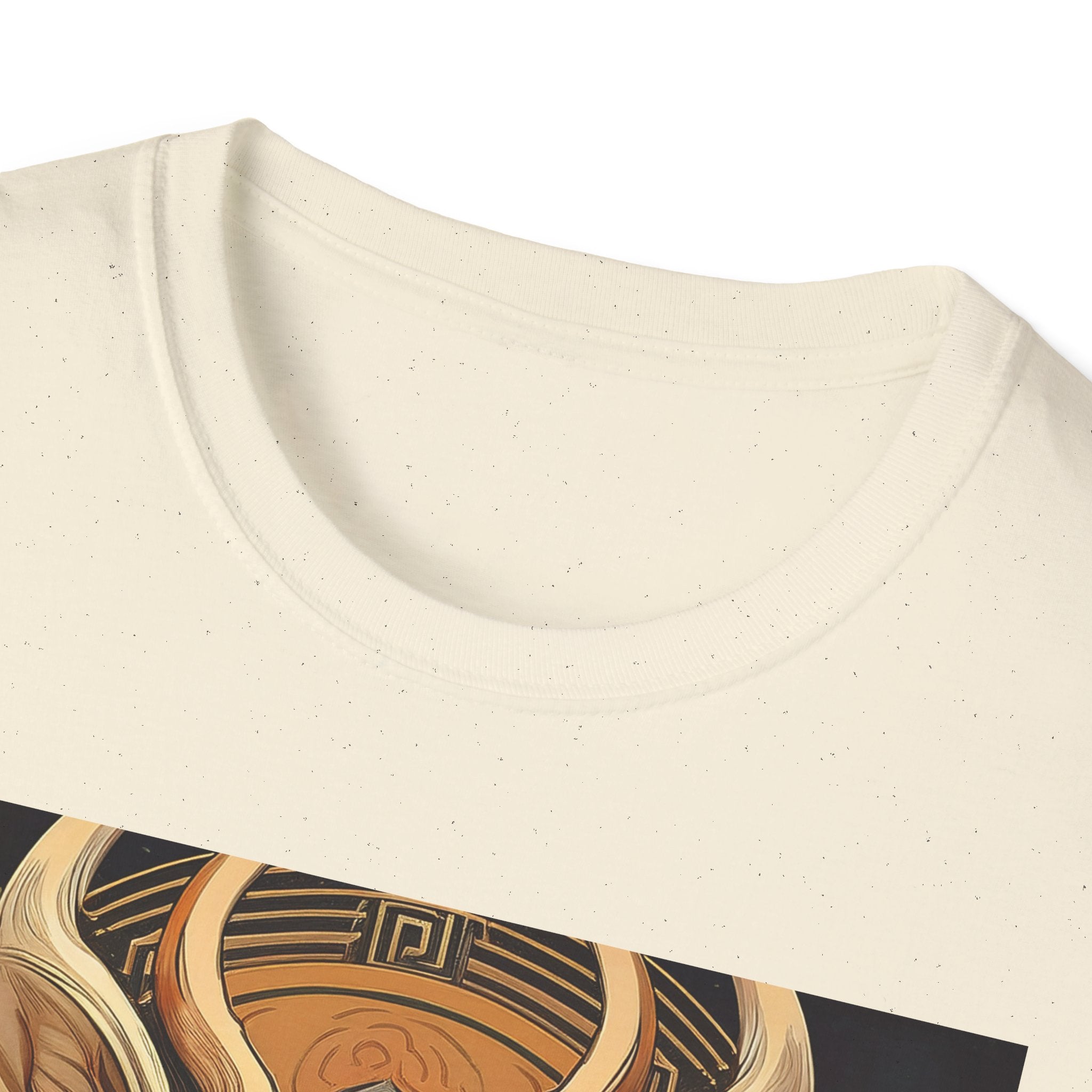Mythic Ram Graphic T-Shirt — Ornate Zodiac/Leo-Inspired Art