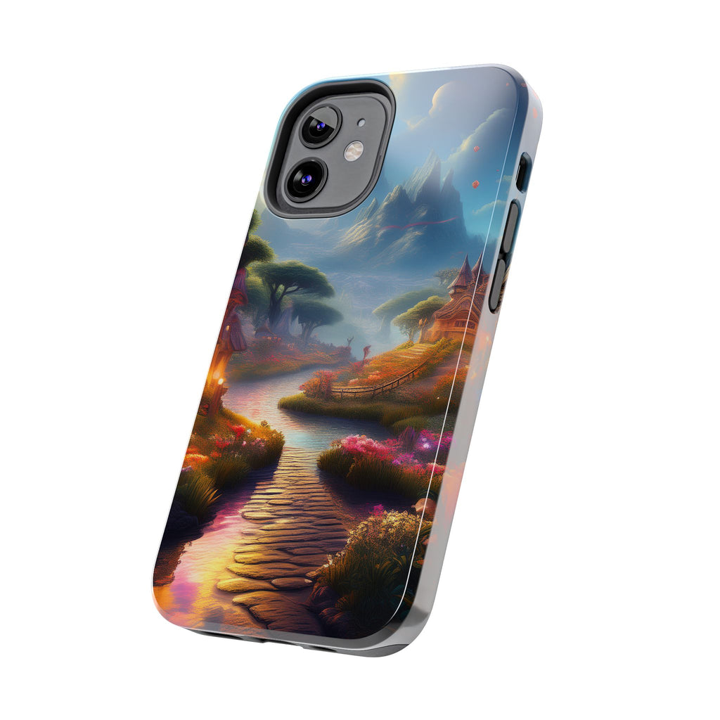 Tough Phone Case — Enchanted Pathway Fantasy Landscape