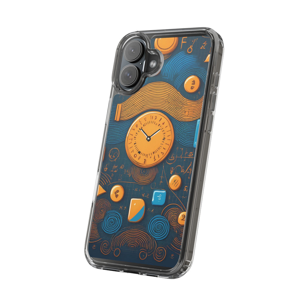 Clear Case — Abstract Clockwork Design Phone Case