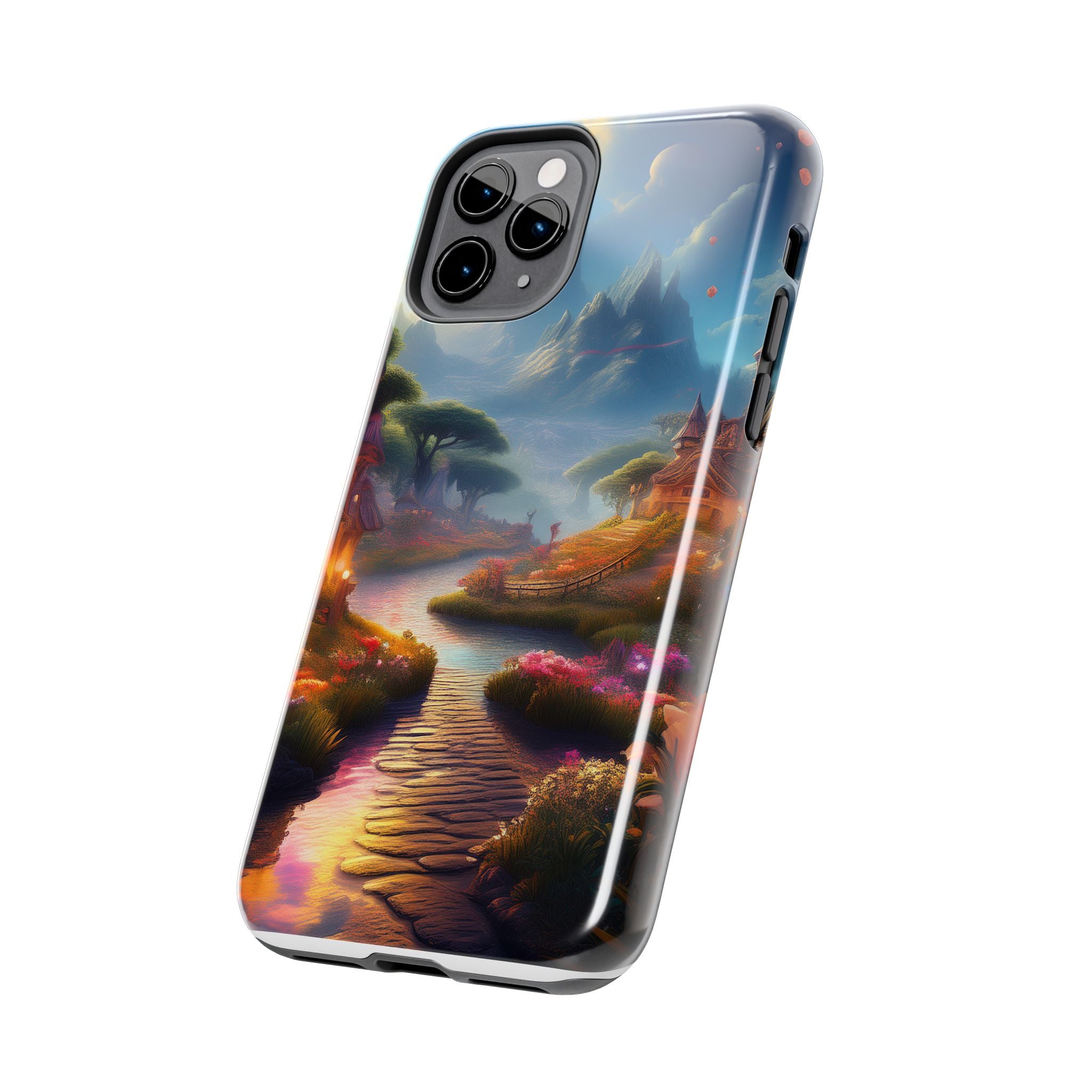 Tough Phone Case — Enchanted Pathway Fantasy Landscape