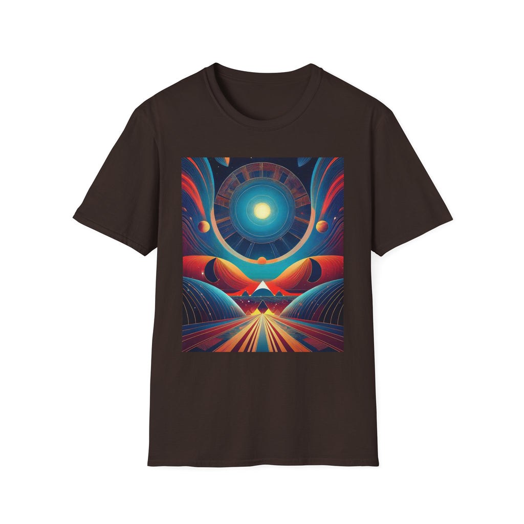 Psychedelic Cosmic Sunset T-Shirt