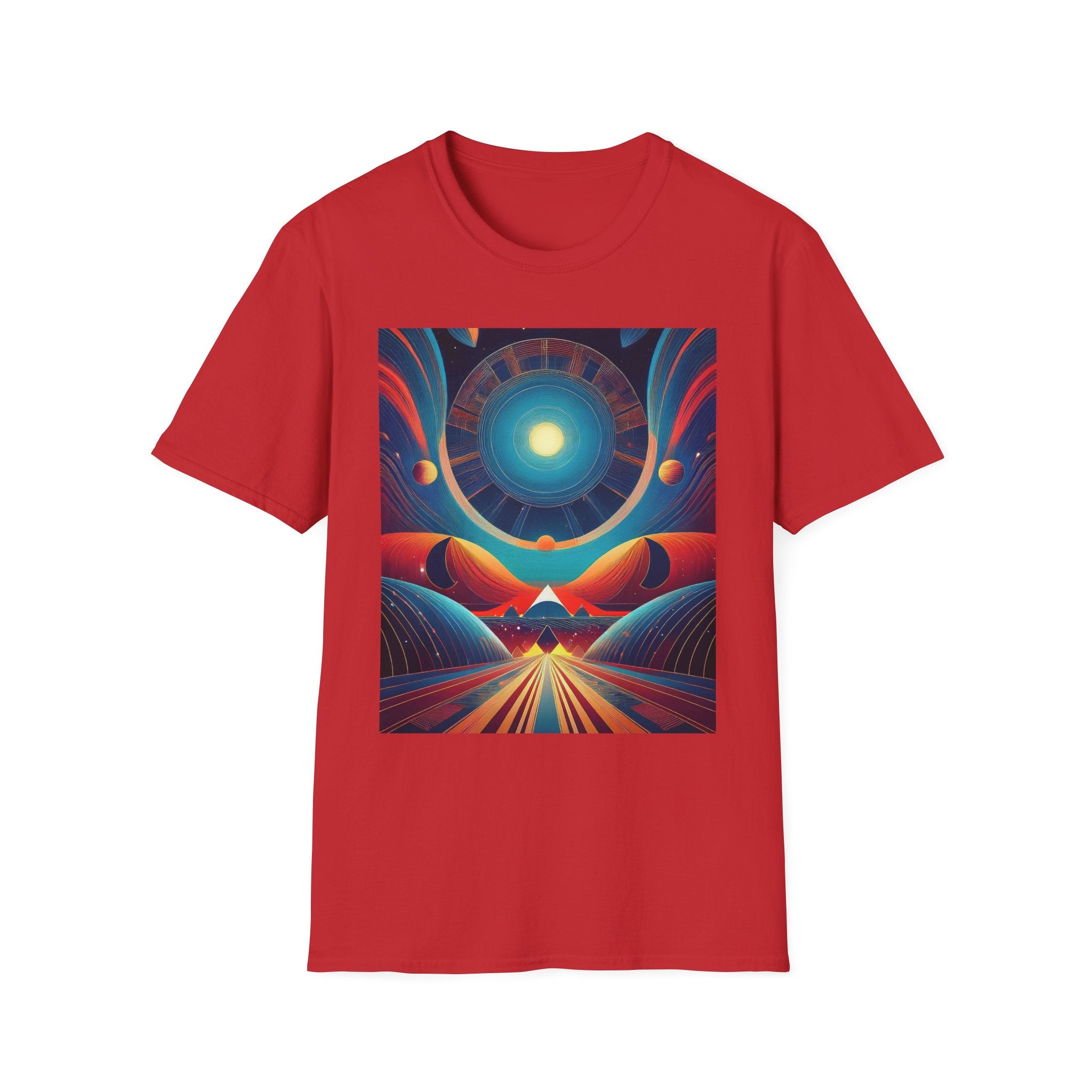 Psychedelic Cosmic Sunset T-Shirt