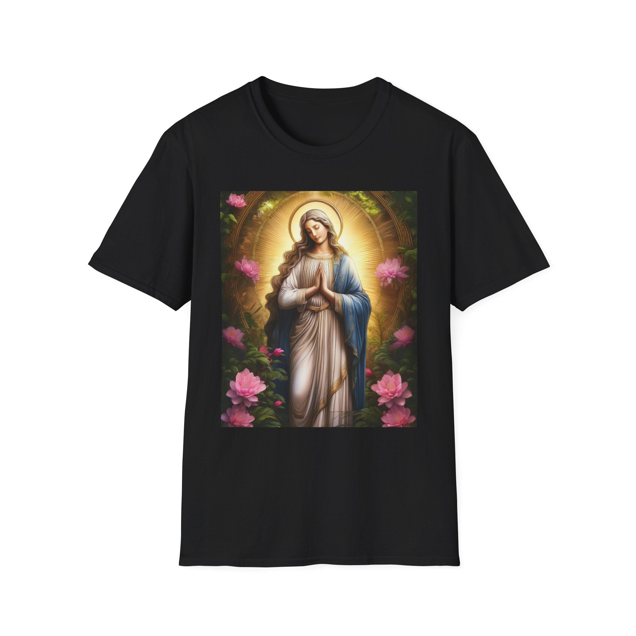 Our Lady of Guadalupe Graphic T-Shirt — Vintage Marian Religious Tee