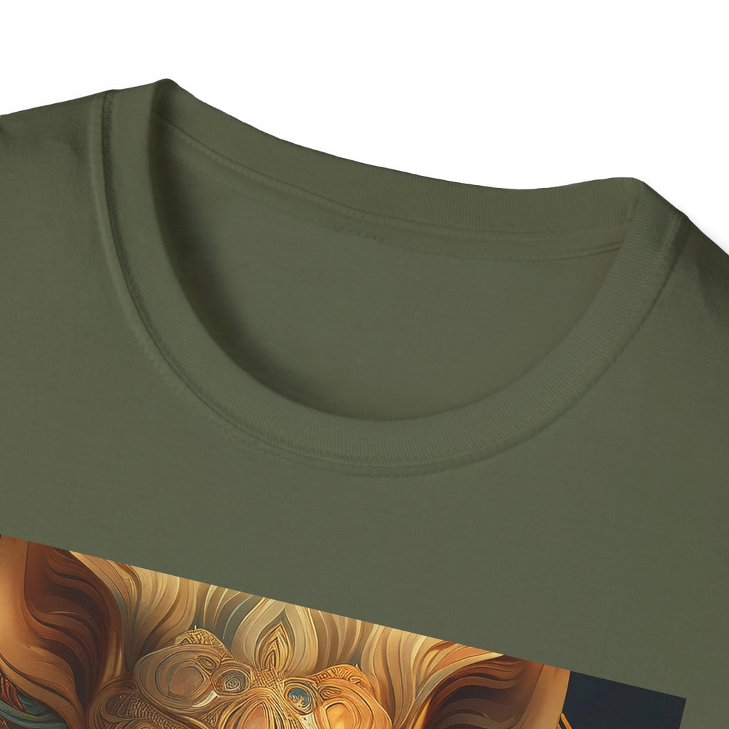 Mystic Ram & Herd Art T-Shirt — Zodiac Capricorn Goat Graphic Tee