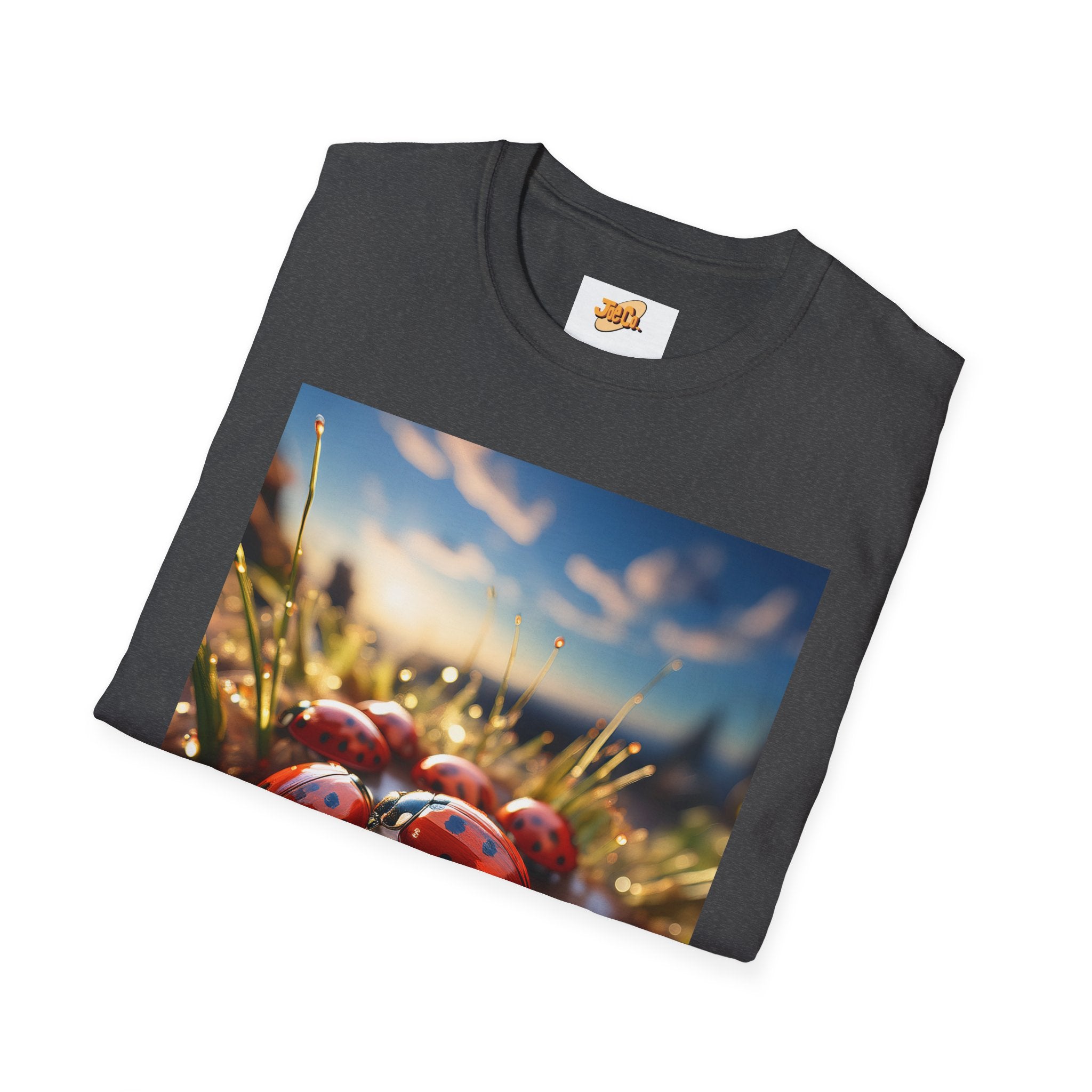 Ladybug Photo T-Shirt — Charming Nature Graphic Tee