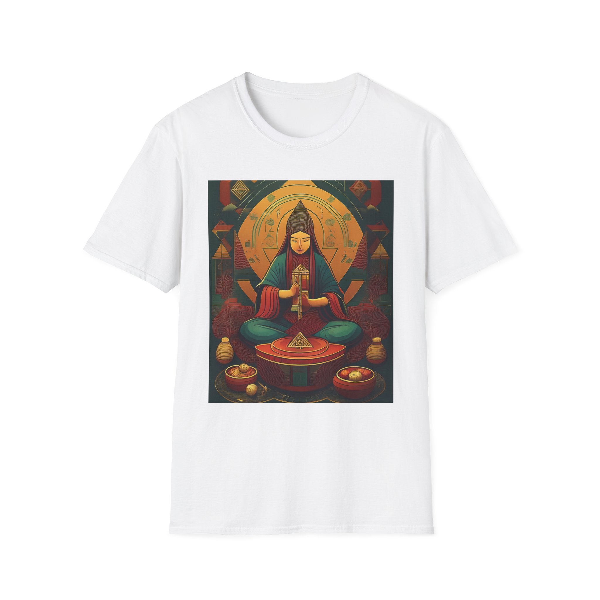 Goddess Ritual T-Shirt — Meditation, Sacred Altar Art Tee