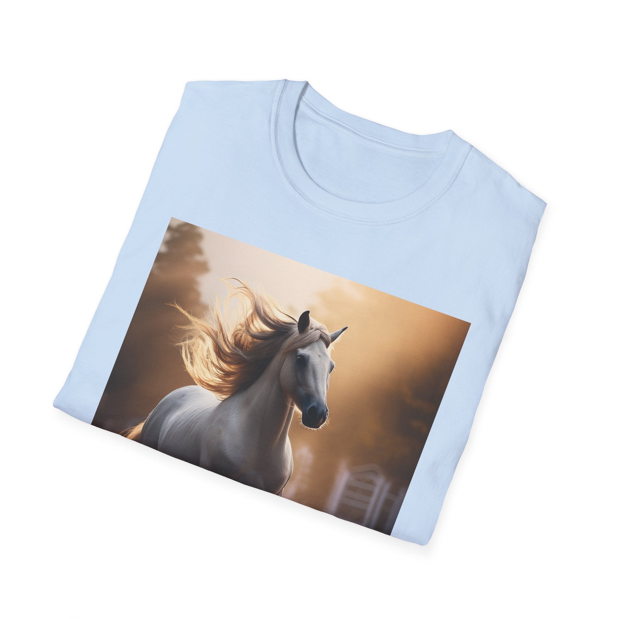 Sunlit Stallion Graphic T-Shirt