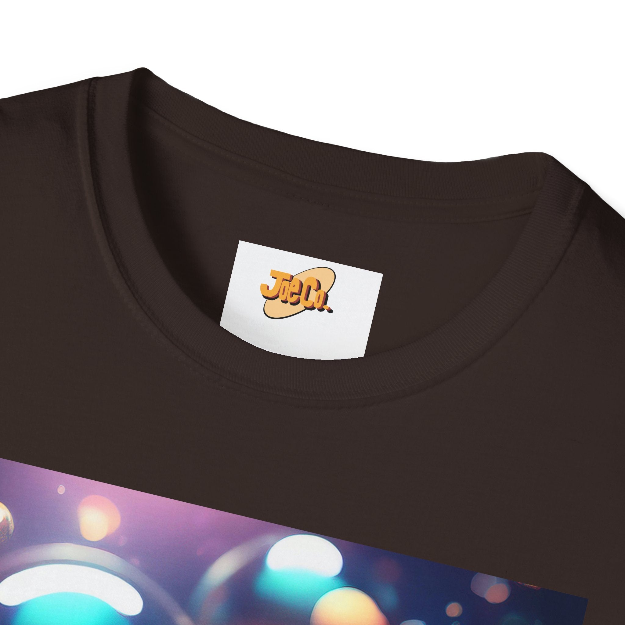 Bubble Galaxy T-Shirt — Colorful 3D Bubble Art Tee